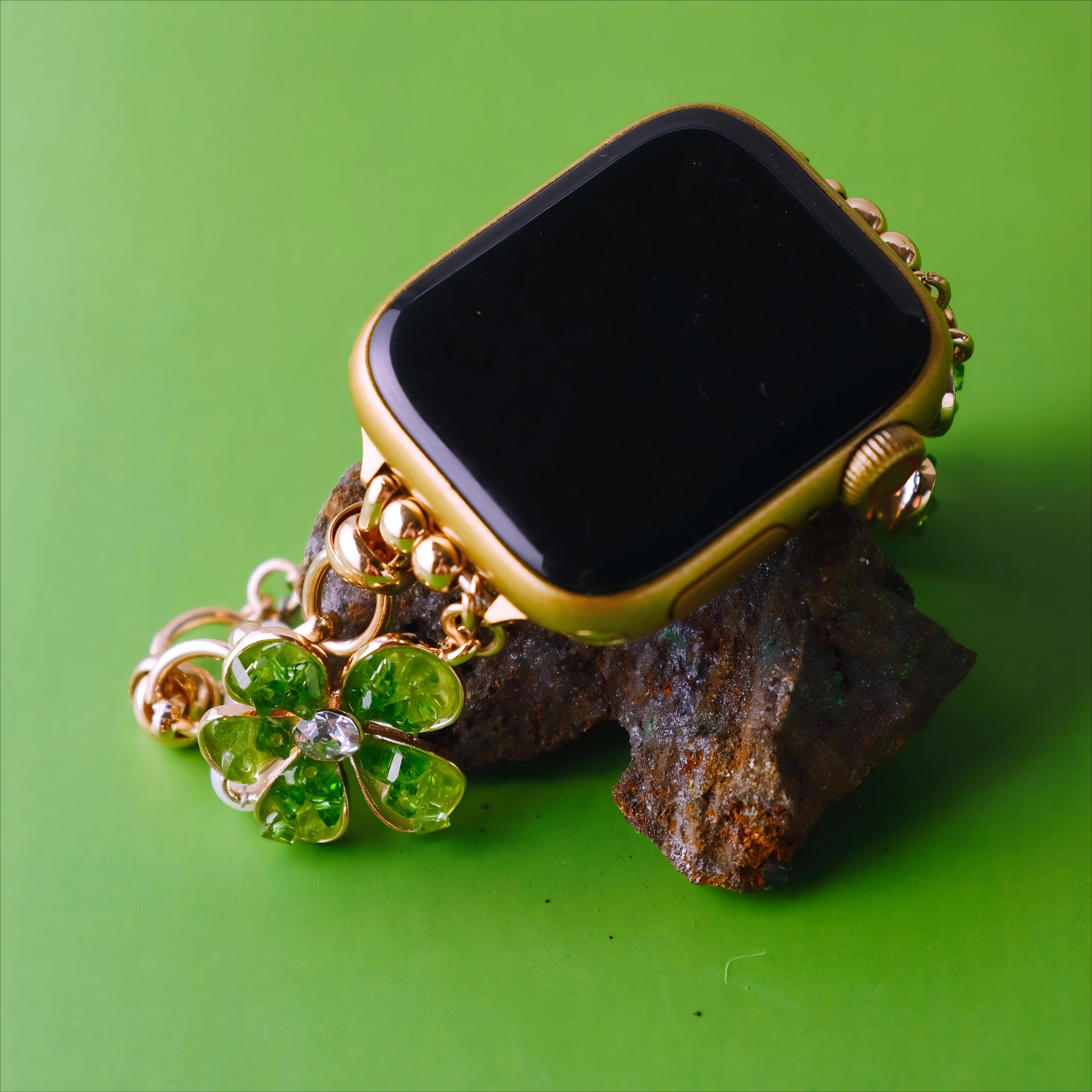 Quartz Floral Watch Band for Galaxy