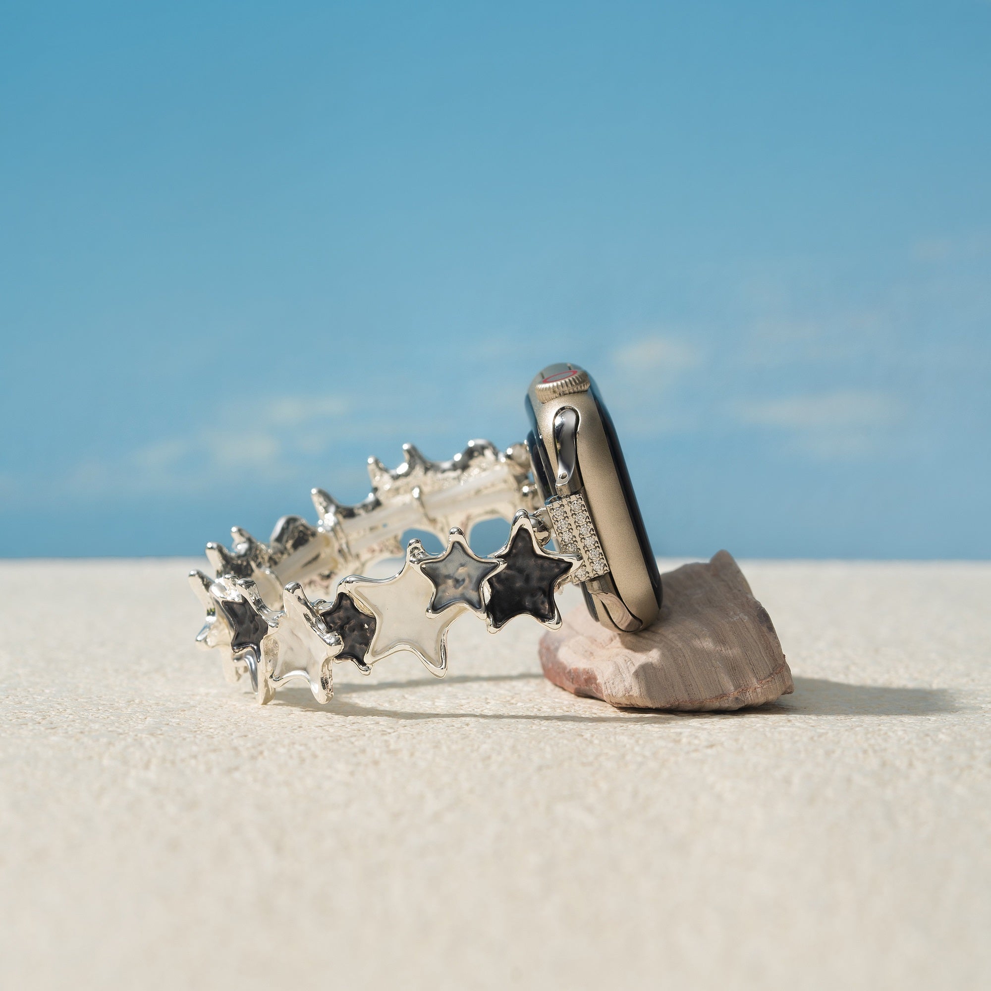 Stars Elastic Bangle Watch Bracelet for Garmin