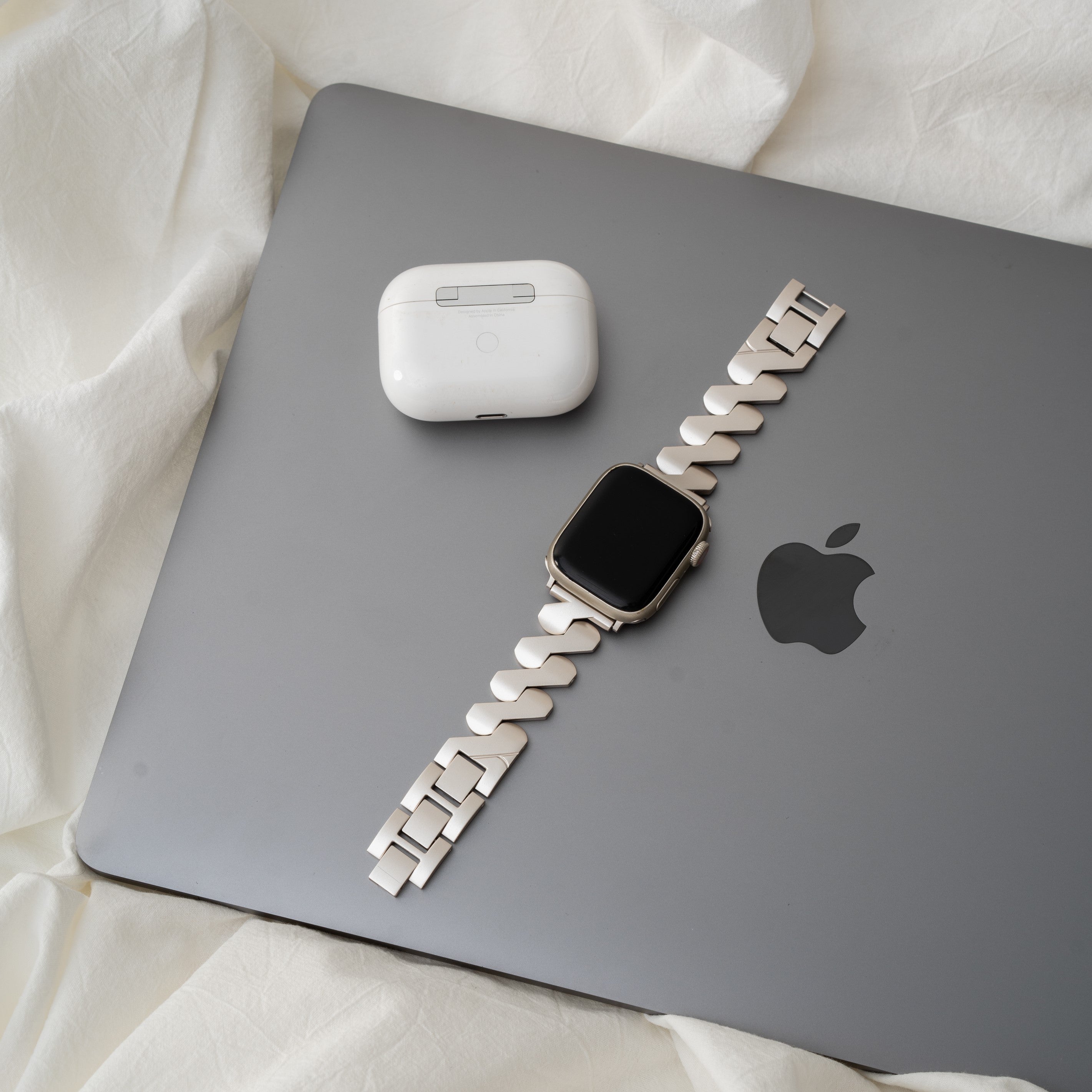 ステンレススチールジオウォッチバンド