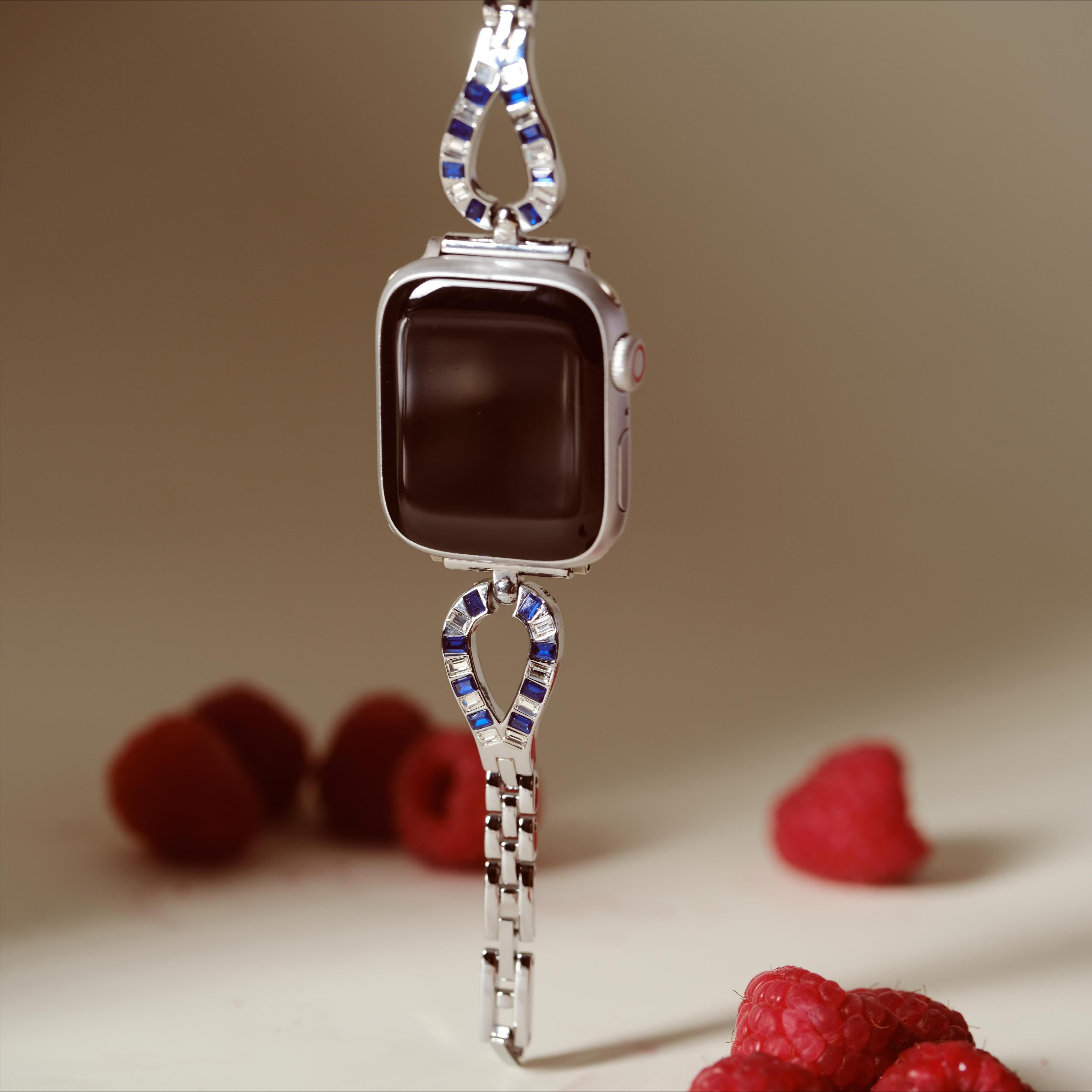 Luxury Zircon Slim Watch Band for Garmin