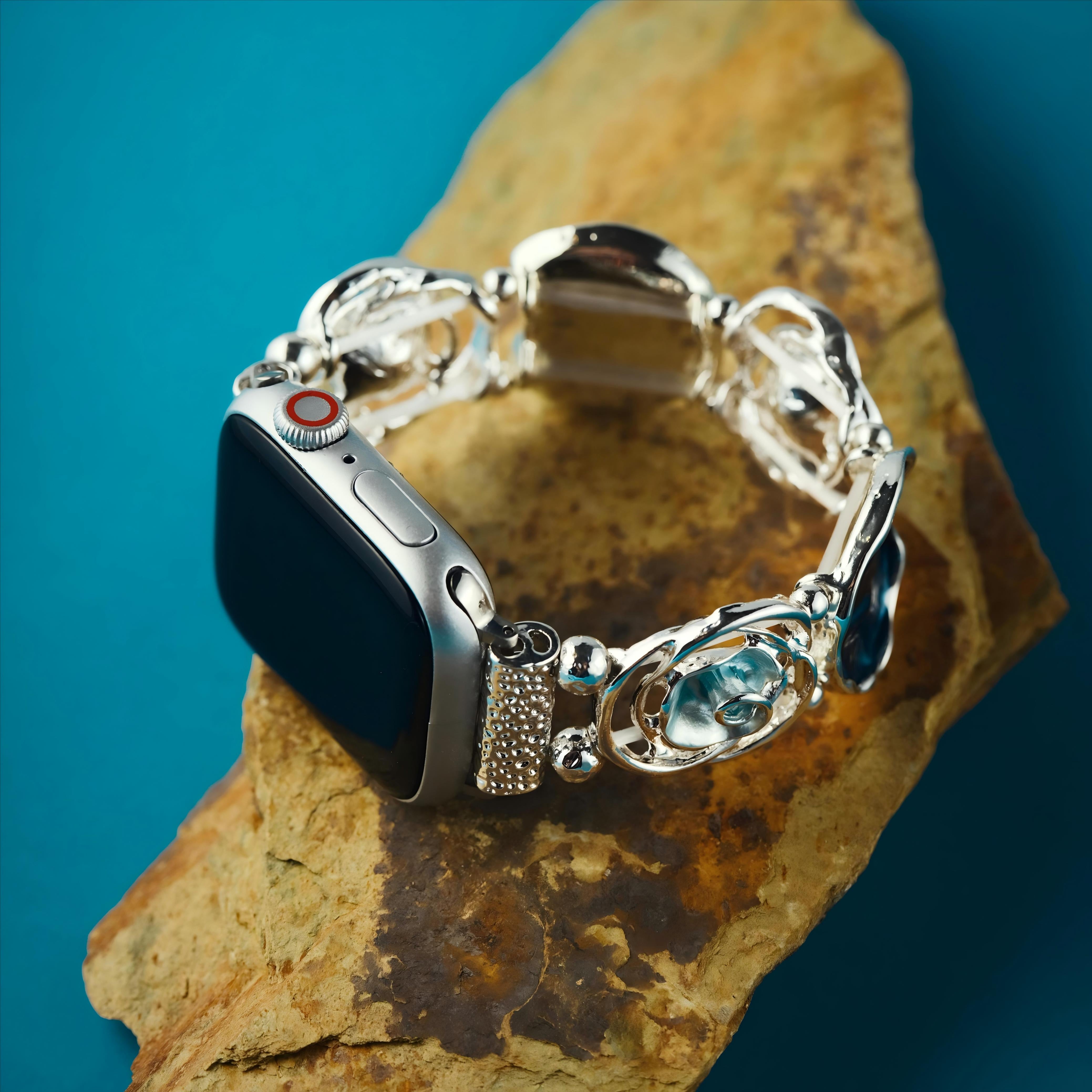 ローズバングル エラスティックウォッチバンド