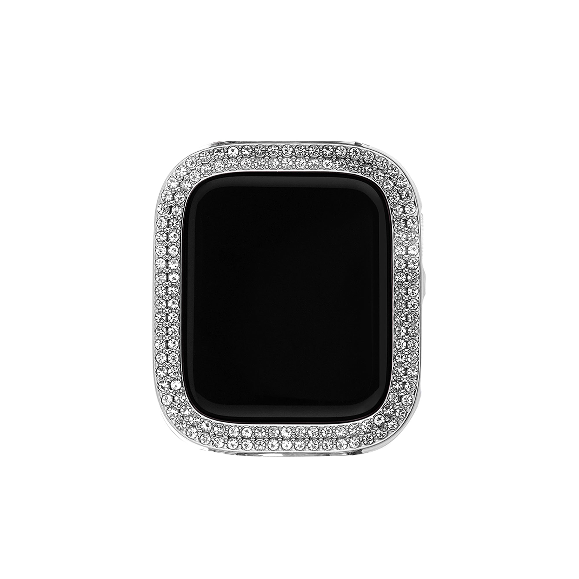 Shiny Rhinestones Half-Wrapped Apple Watch Case