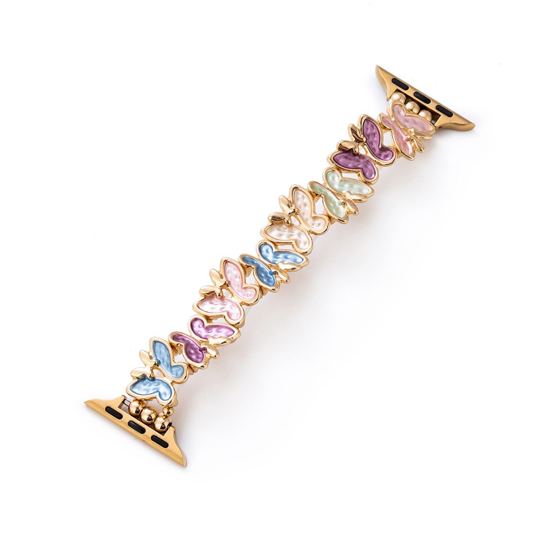 Butterfly Elastic Bangle Watch Bracelet for Apple Watch