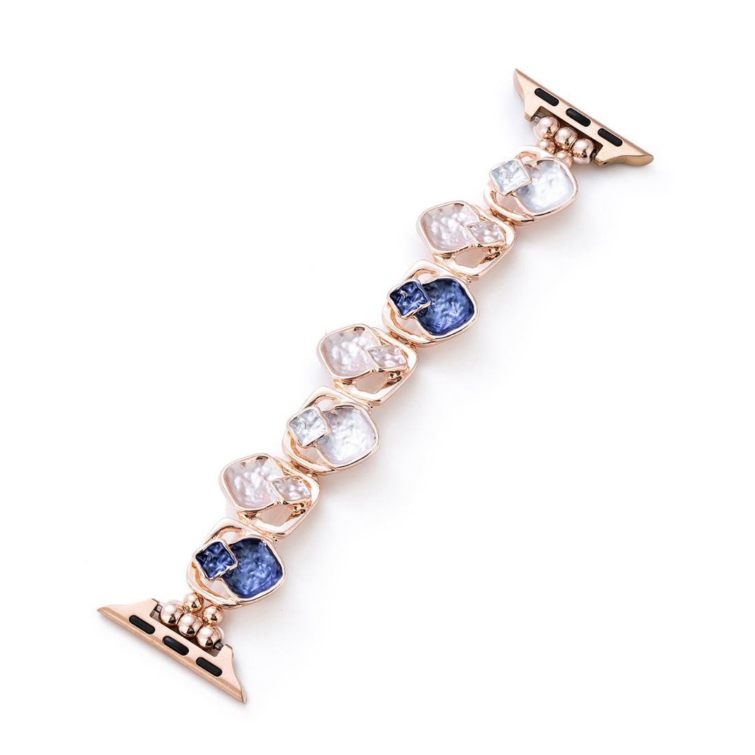 Apple Watch用花びら型伸縮性バングルウォッチブレスレット