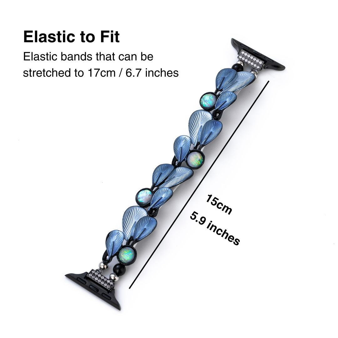 Feather Elastic Bangle Watch Bracelet for Apple Watch