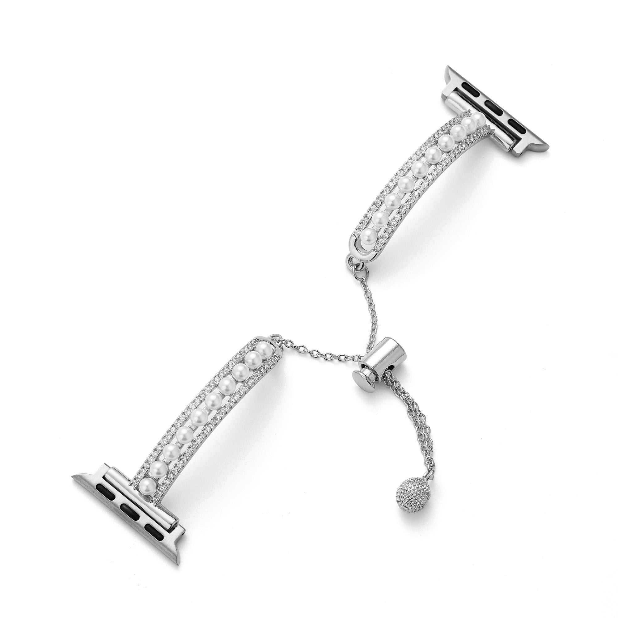 Pearl Beaded Copper Watch Band for Apple Watch