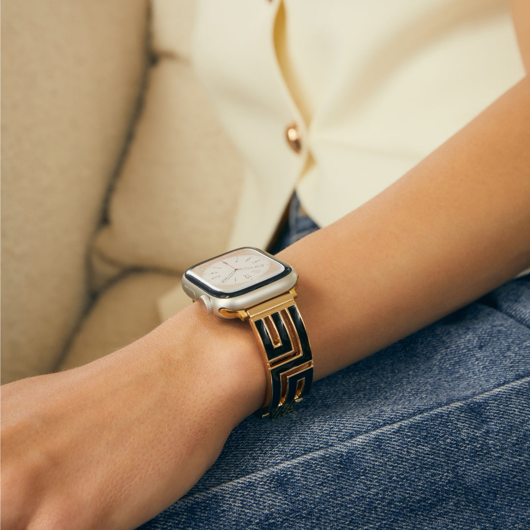 Hollowed-Out Geo Watch Band for Fitbit