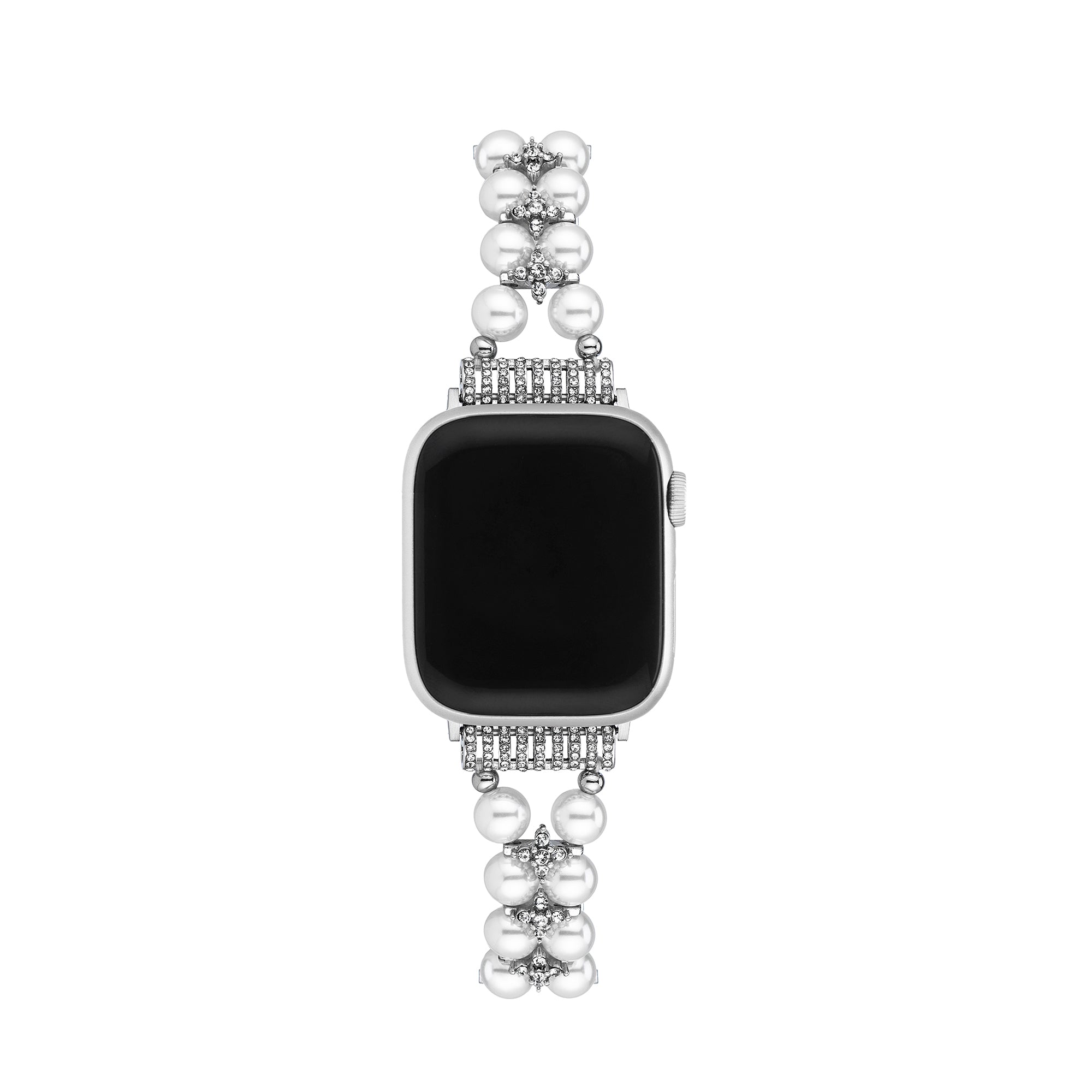Pearl adorned Rhinestone Watch Band for Google