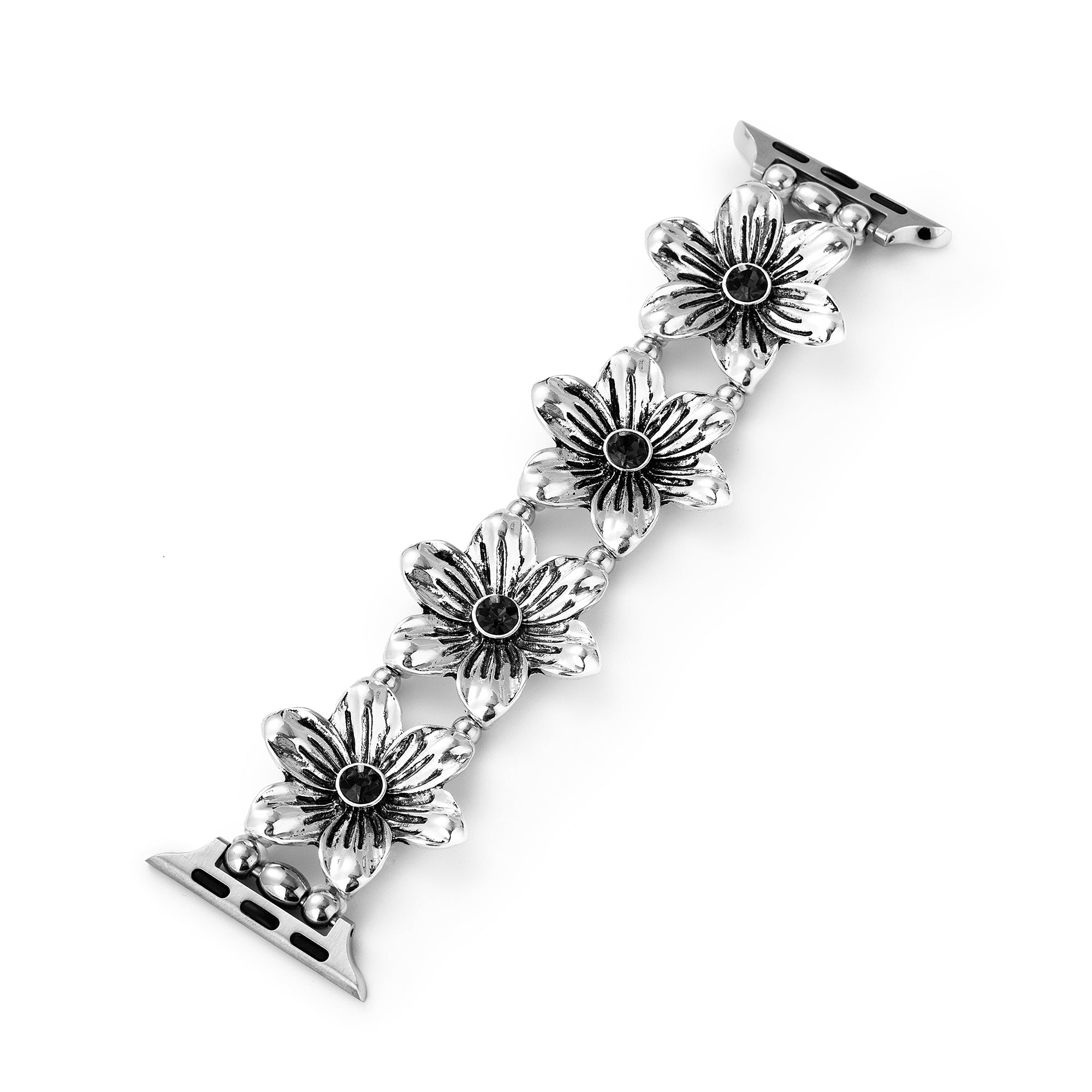 Statement Floral Bangle Watch Bracelet for Galaxy