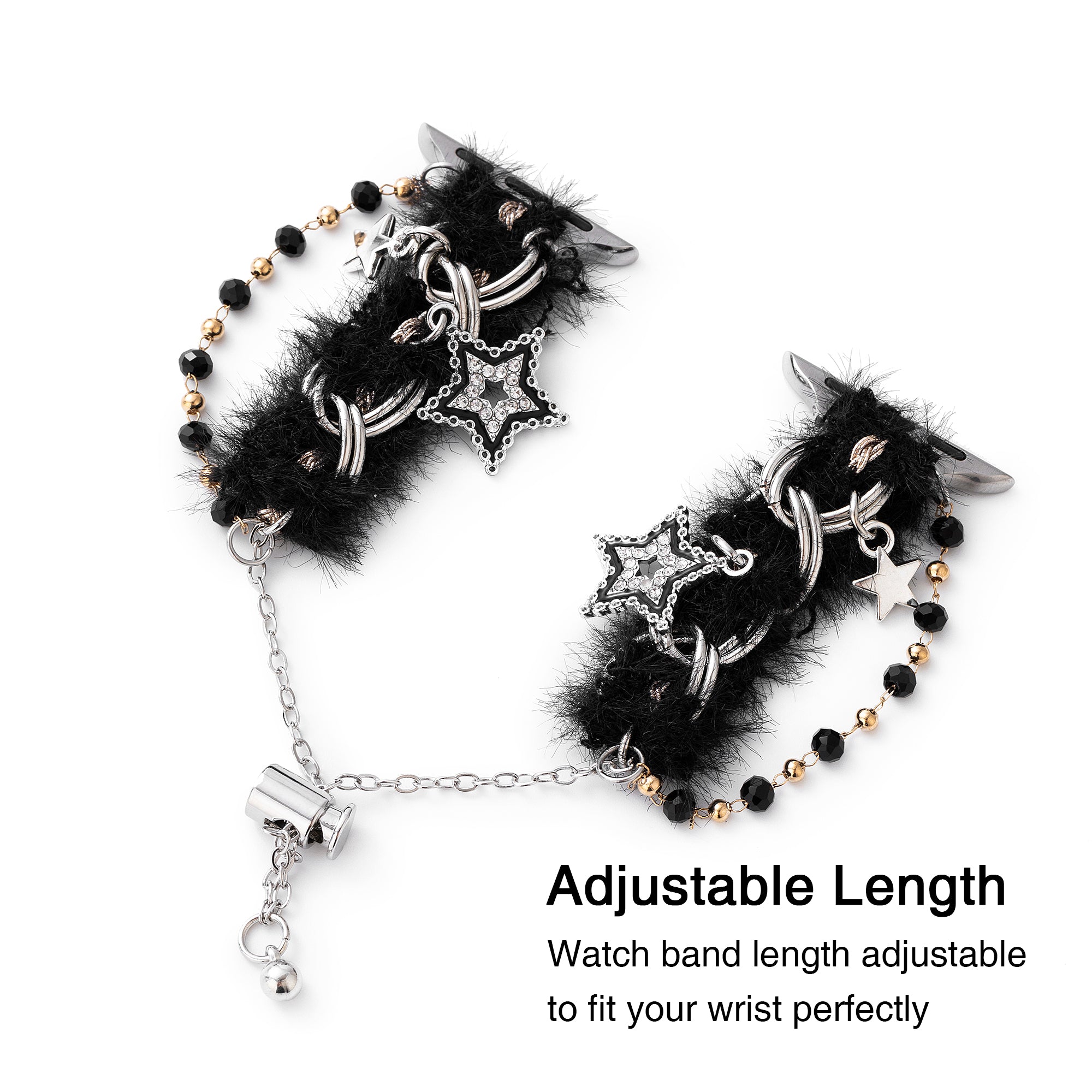 ふわふわペンダントチェーンウォッチバンド