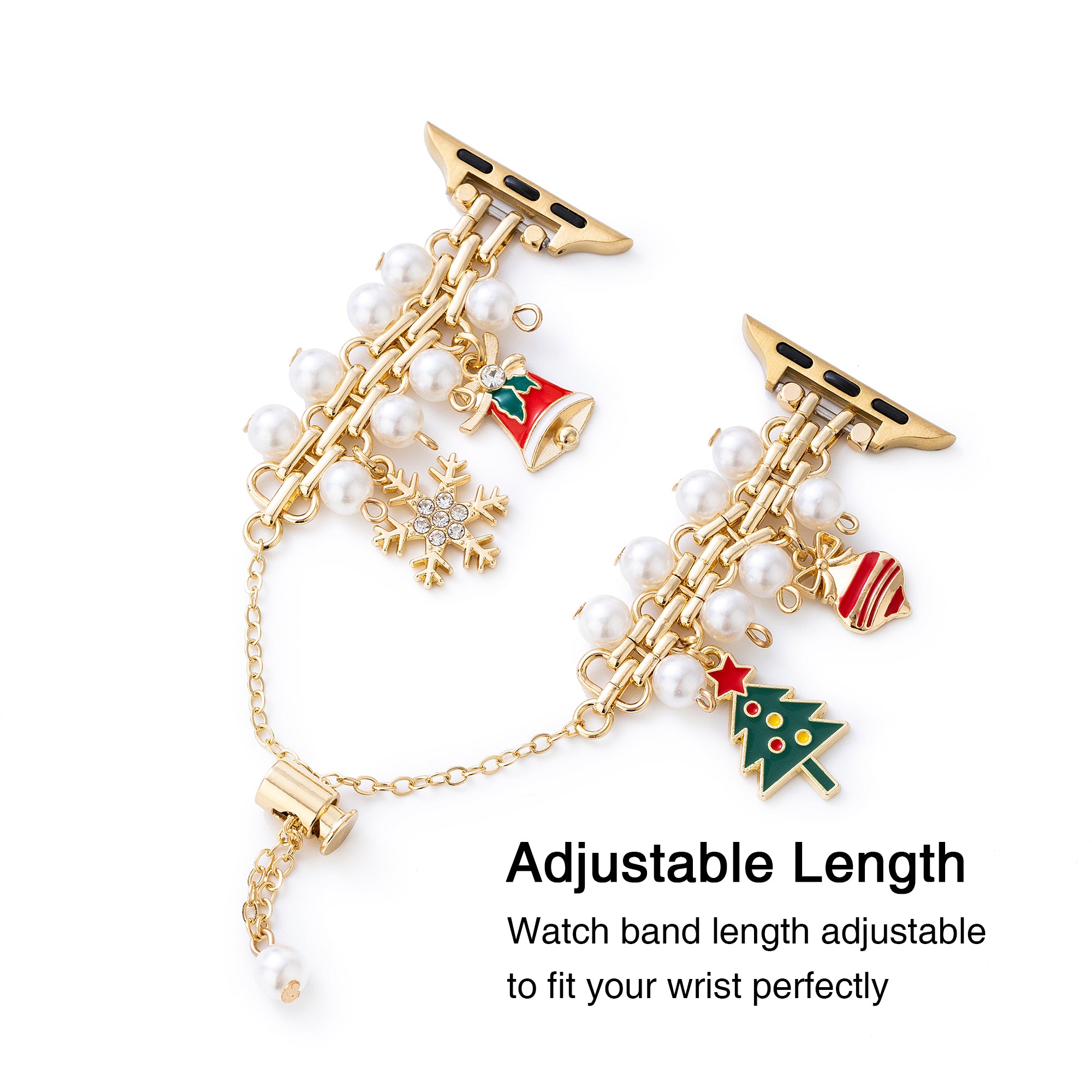 Christmas Pearly Watch Band for Apple Watch