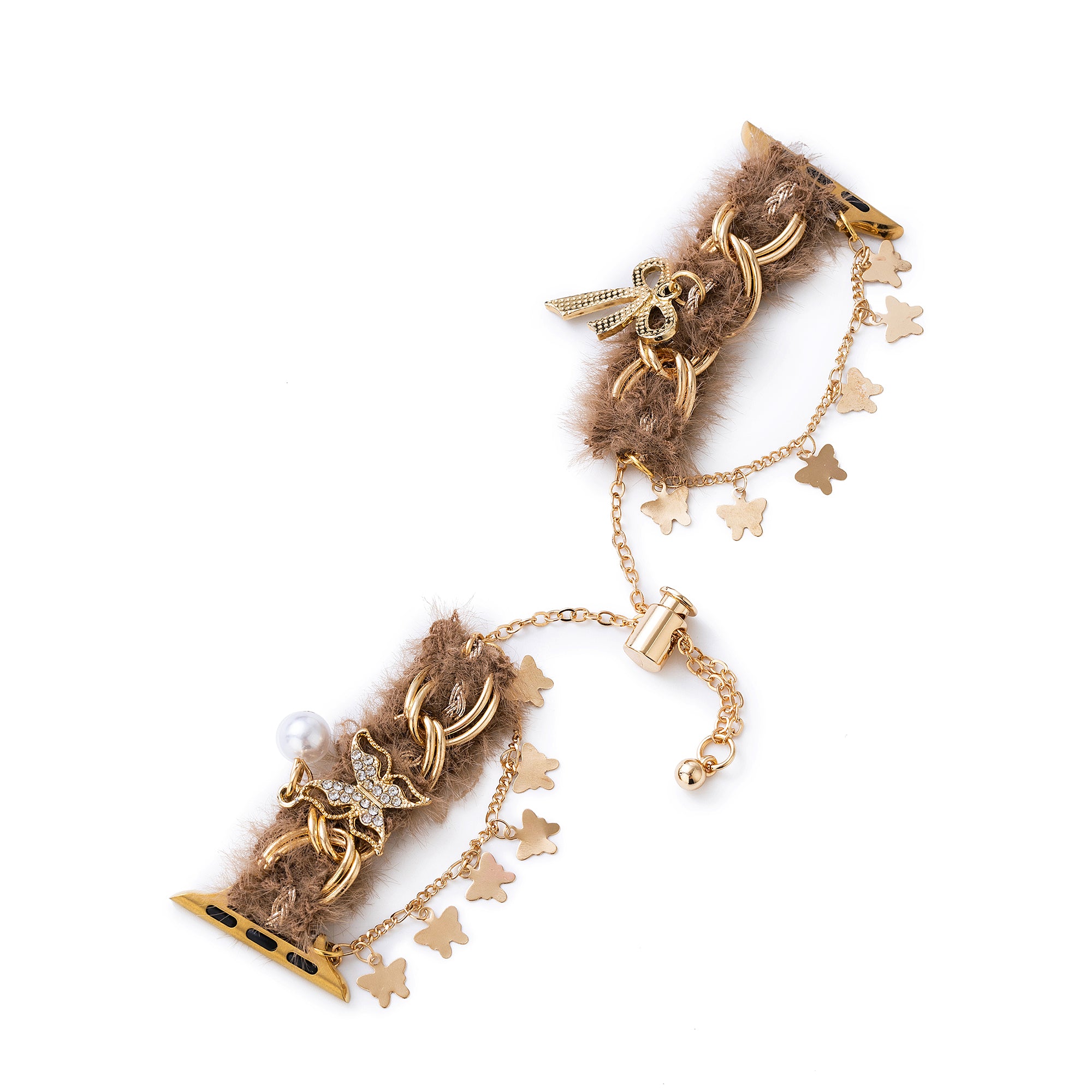 ふわふわペンダントチェーンウォッチバンド