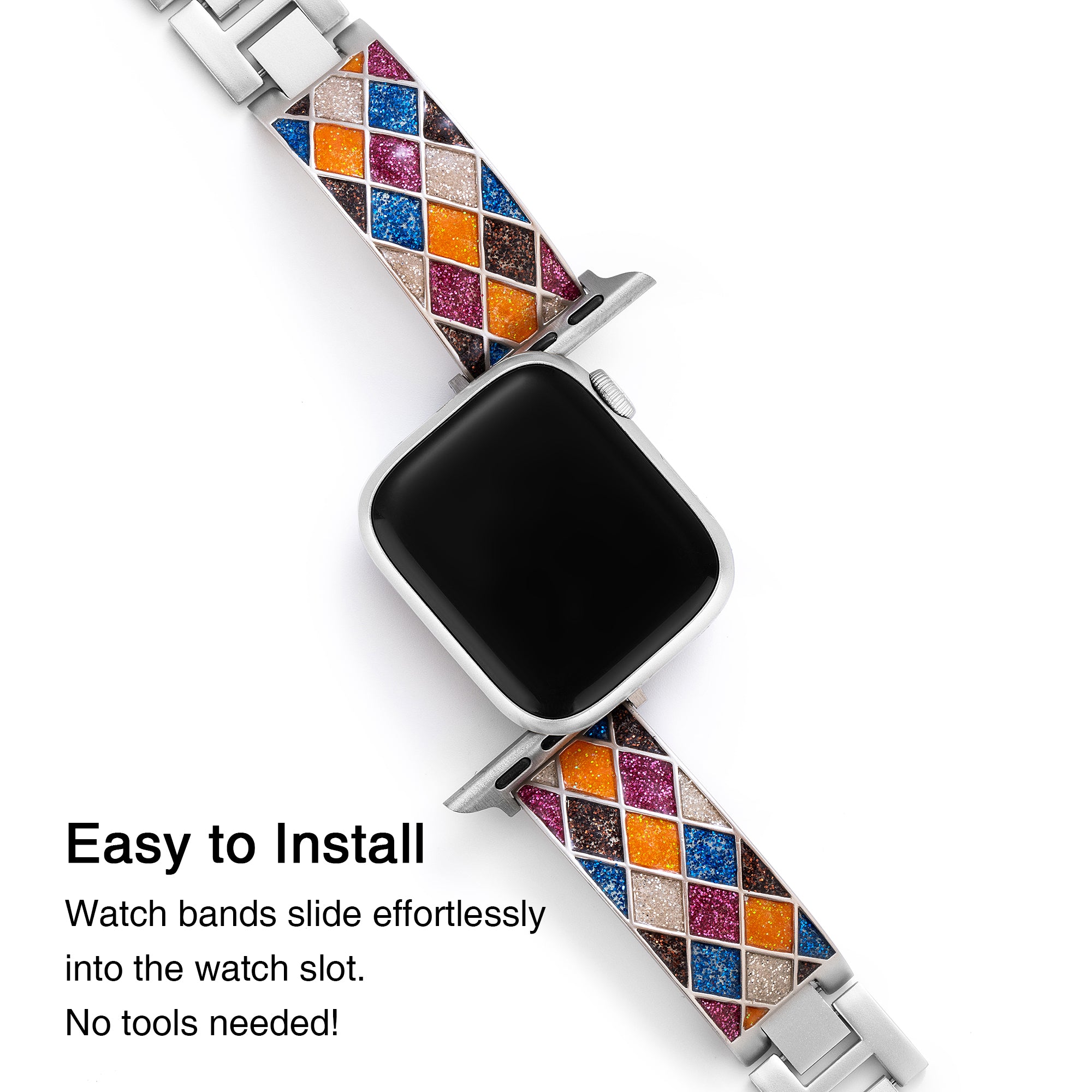 エキゾチックダイヤモンドラティスウォッチバンド