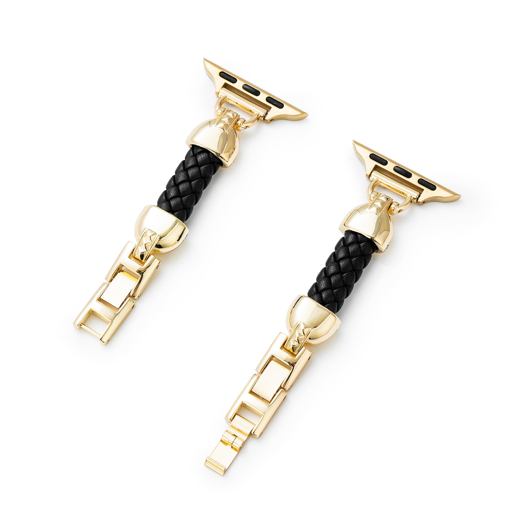 Slim Woven Metal Watch Band for Garmin