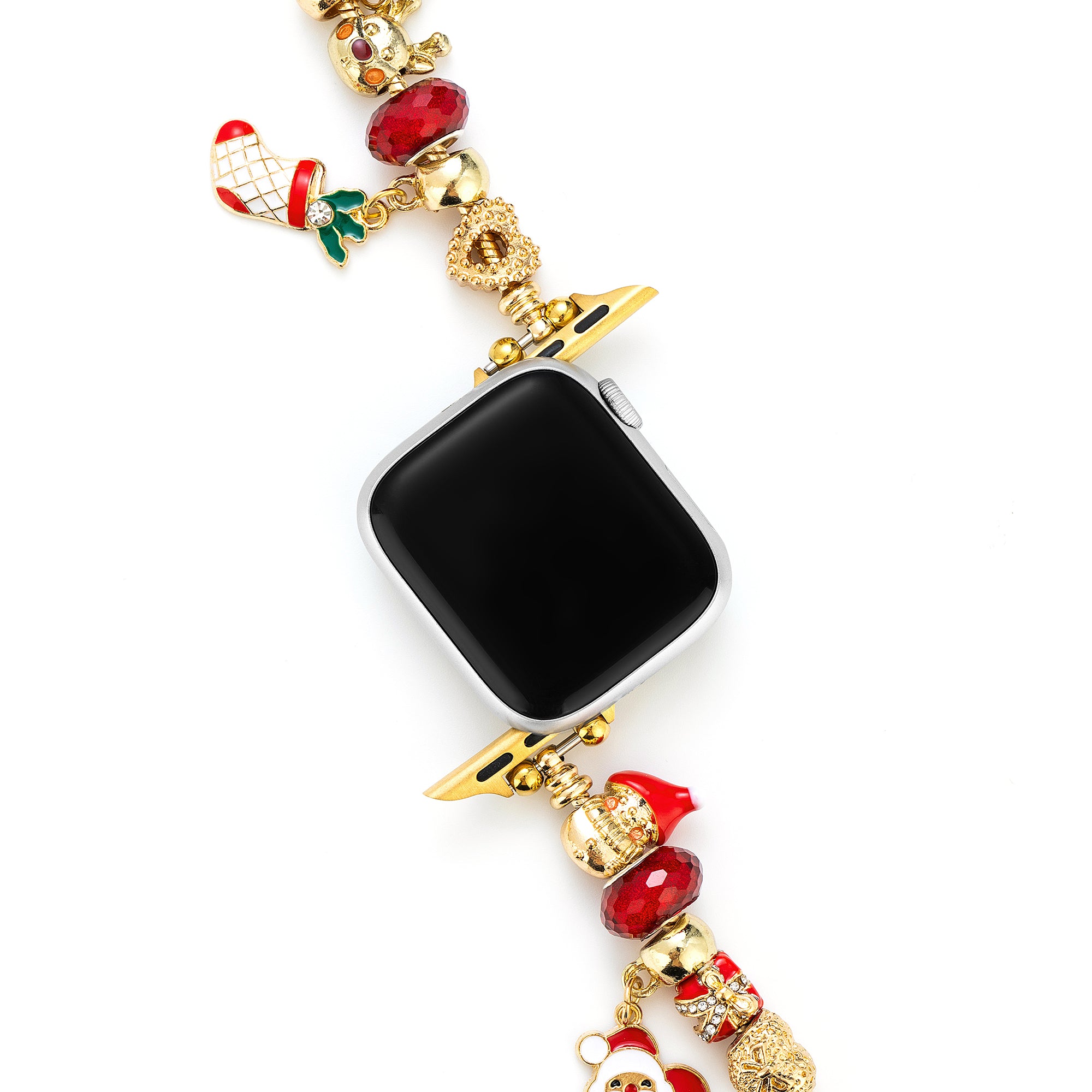 Apple Watch用のかわいいクリスマスペンダントウォッチバンド