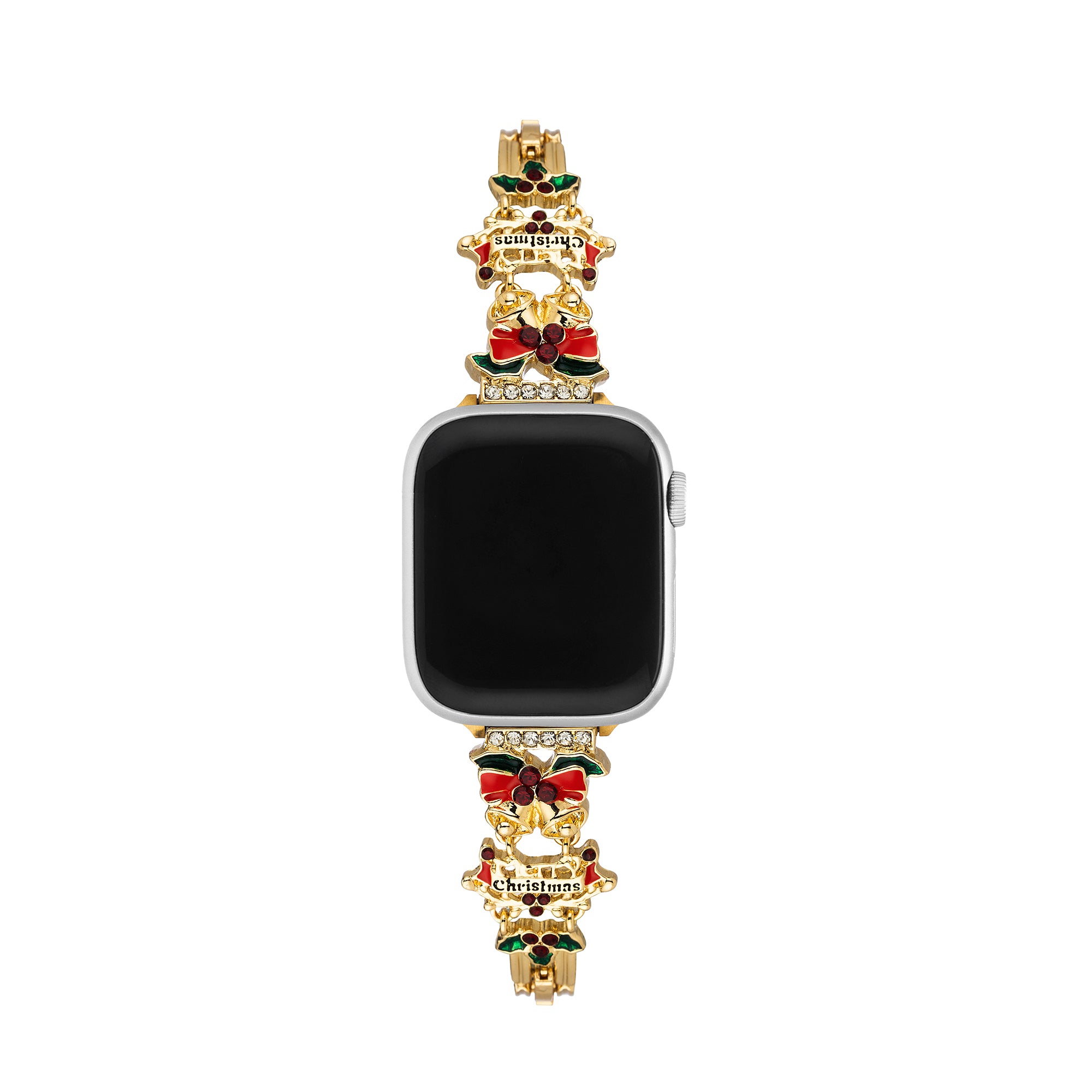 Christmas Charm Metal Watch Band for Fitbit
