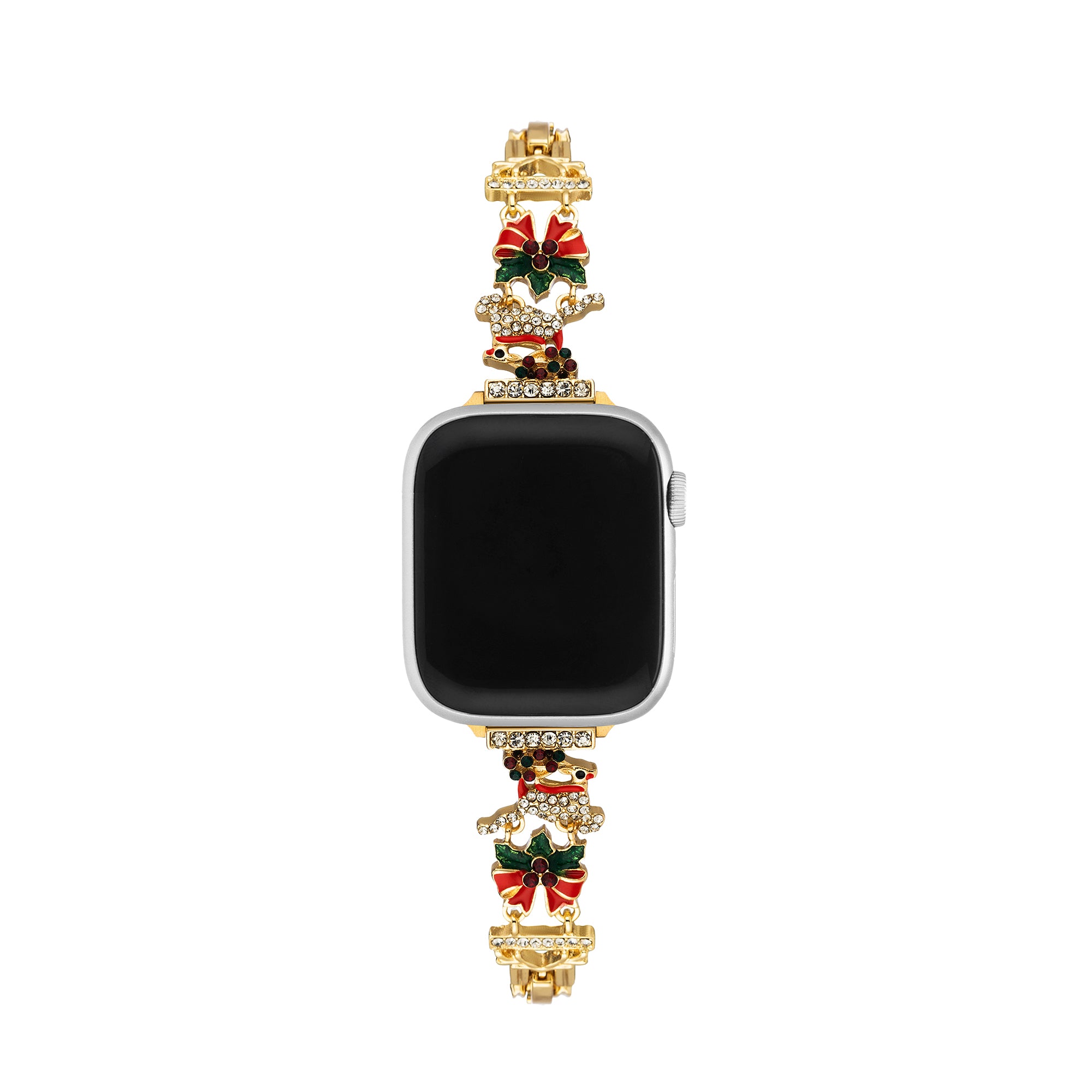 Christmas Charm Metal Watch Band for Apple Watch