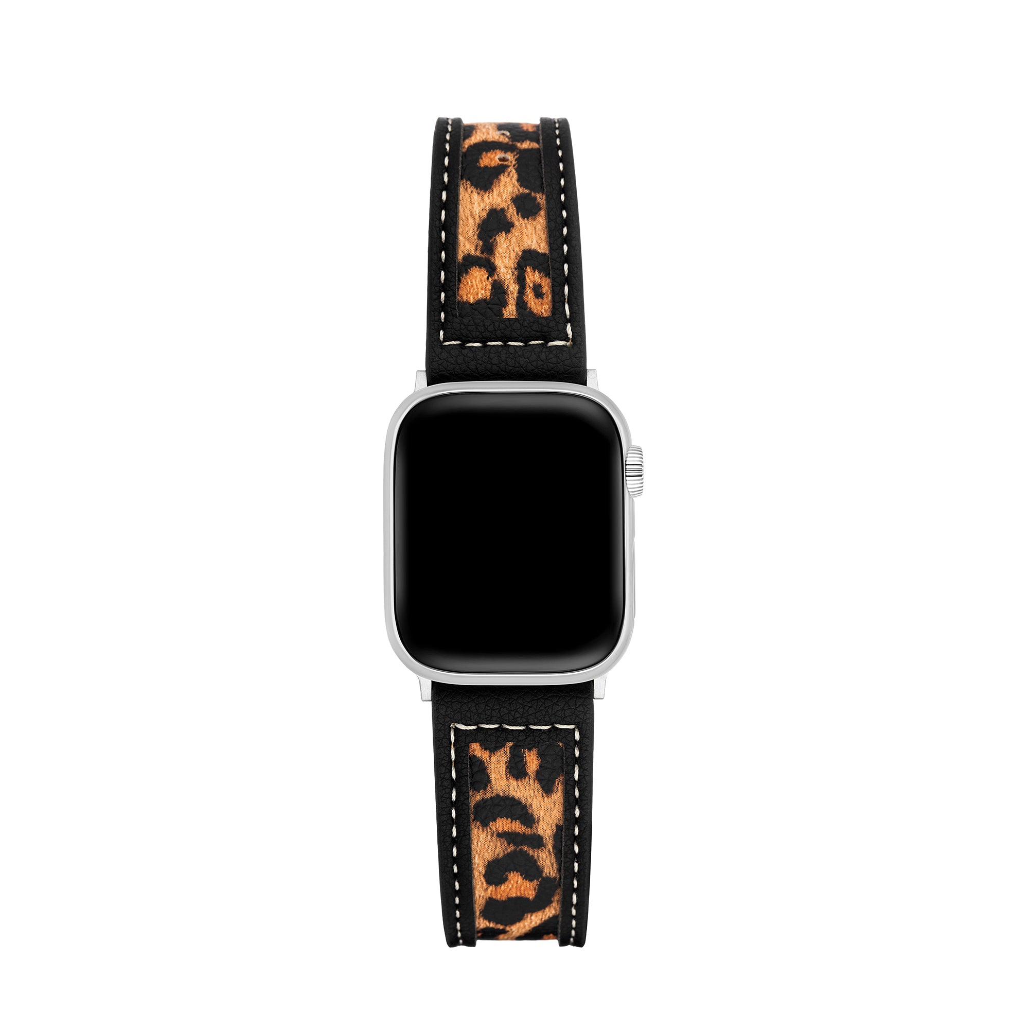 Wilder Print Leather Watch Band