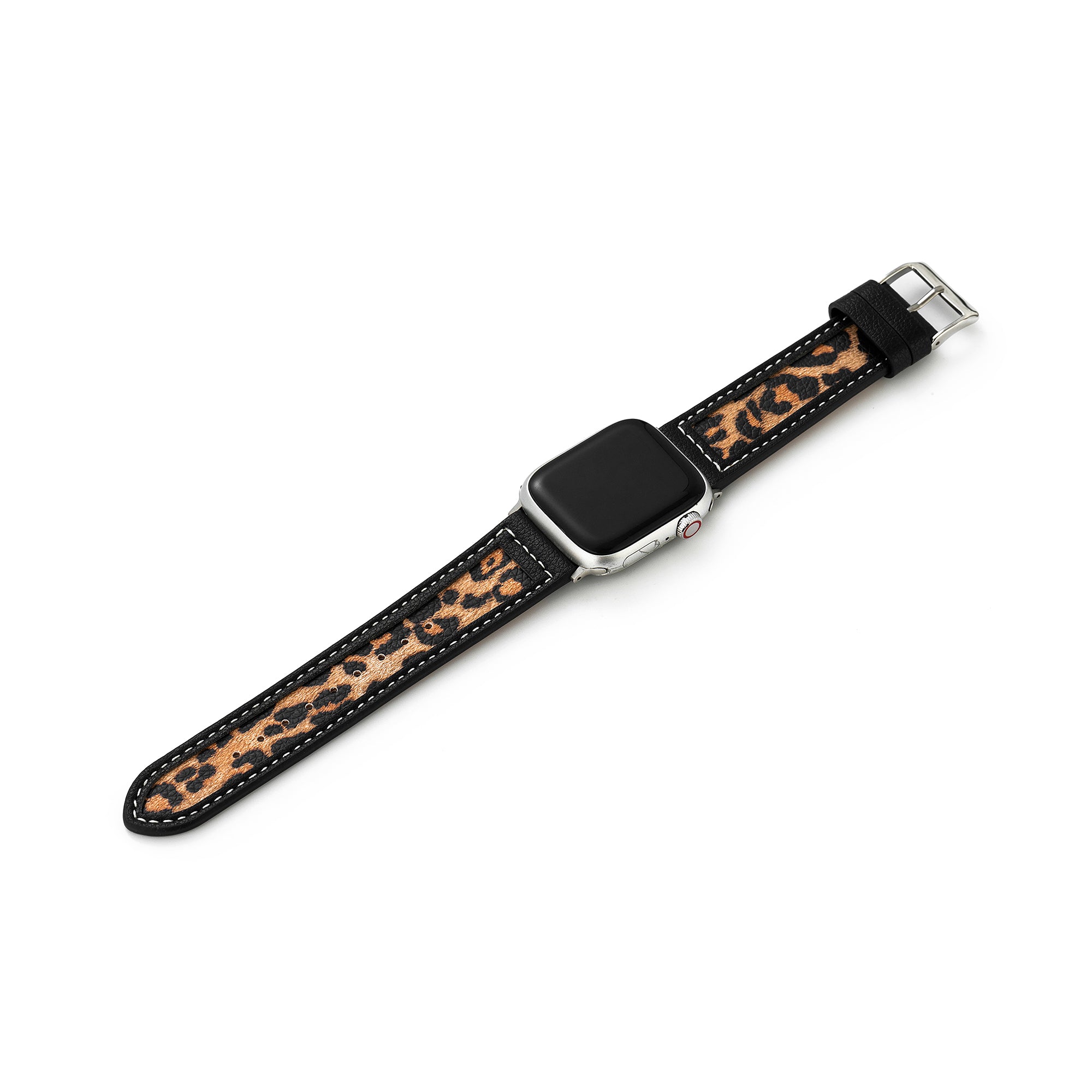 Wilder Print Leather Watch Band