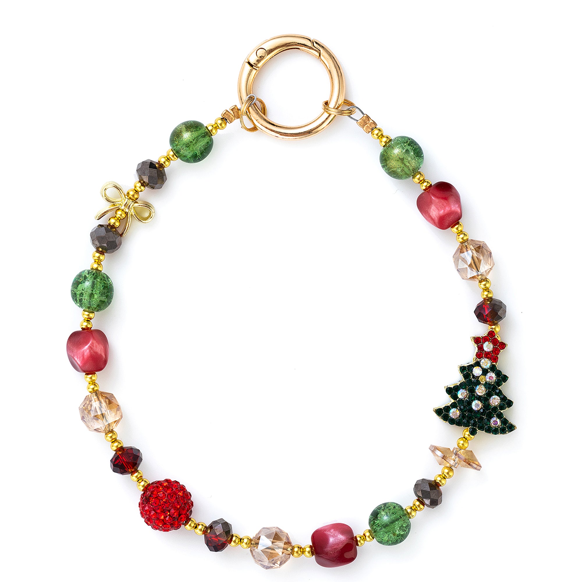 حزام هاتف مرصع بالخرز اللامع