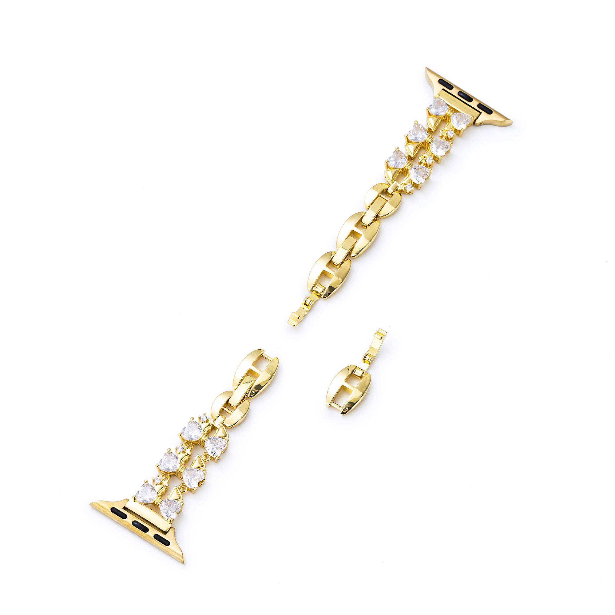 Apple Watch用ジルコン蝶結び銅時計バンド