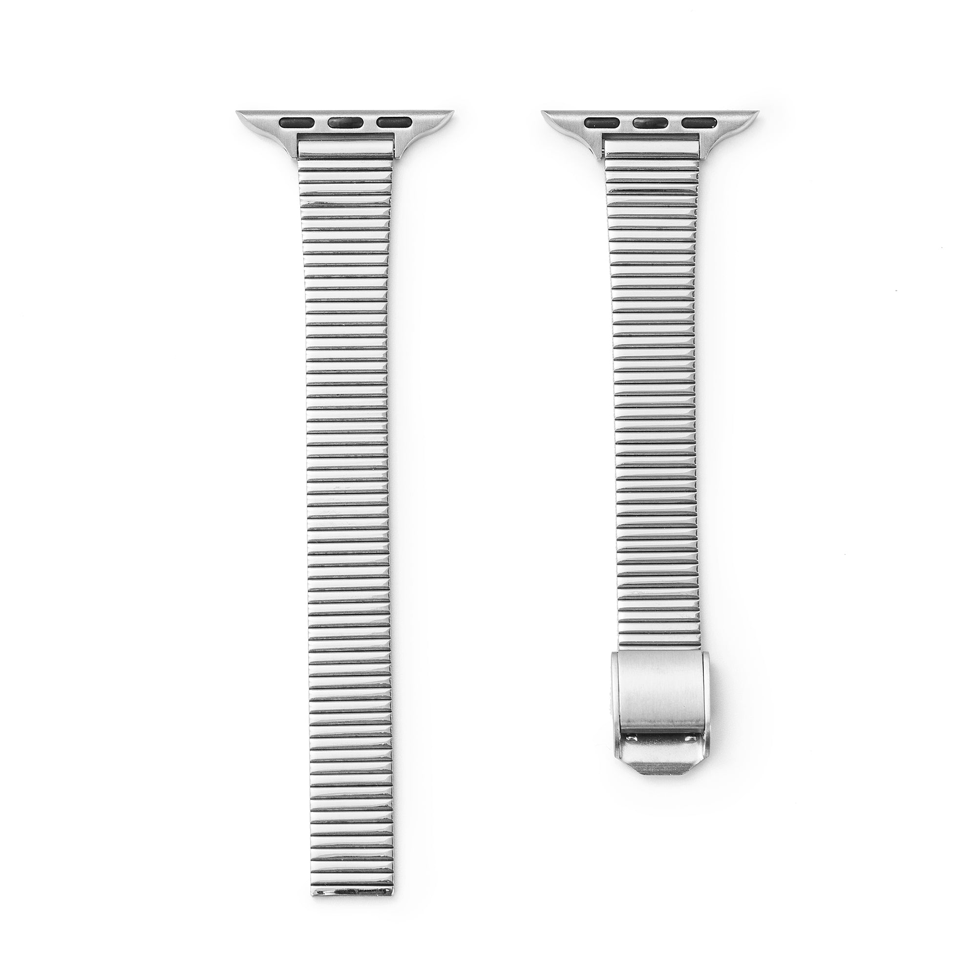Clean Line Metal Watch Band for Garmin