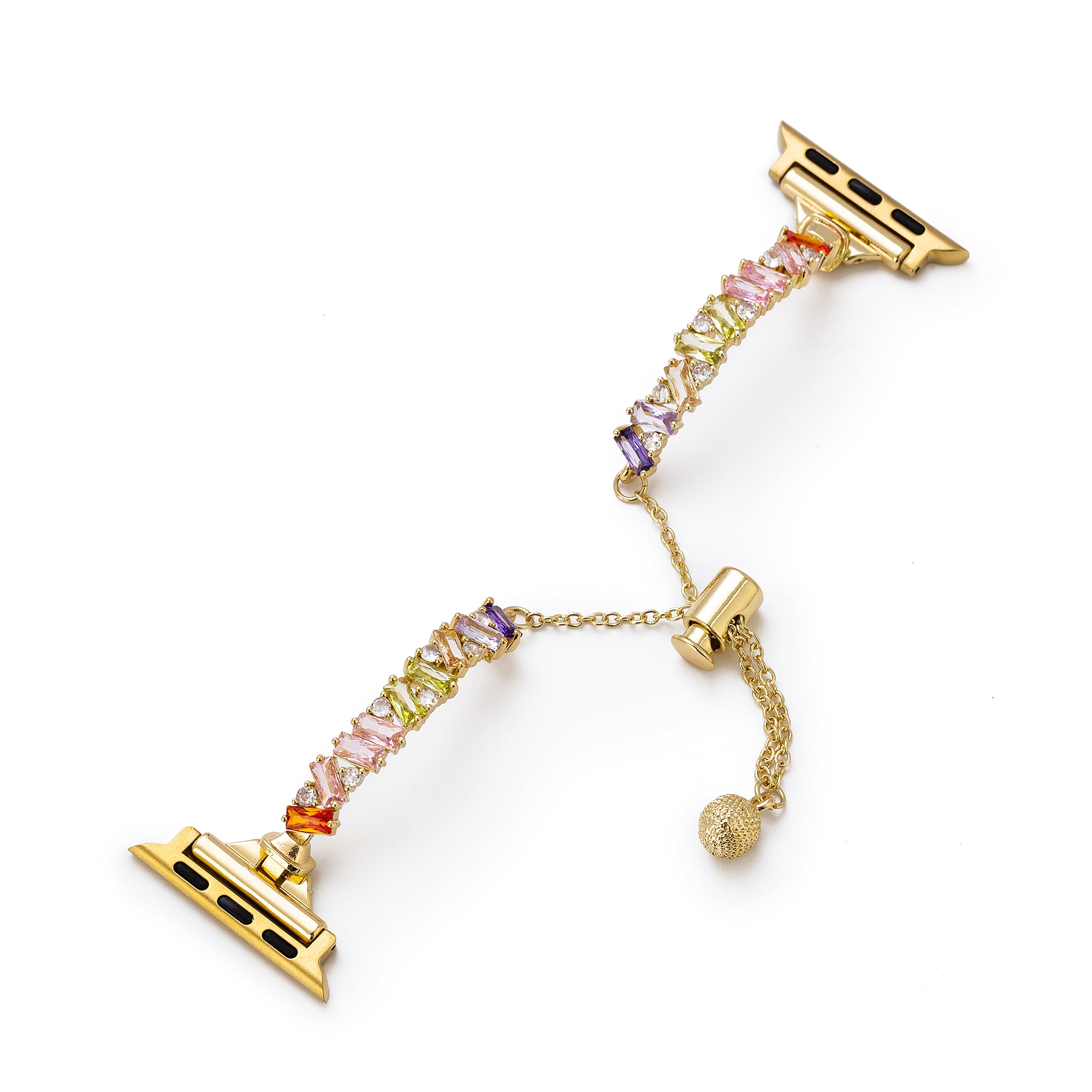 سوار ساعة نحاسي من Gemstone Radiance لـ Garmin