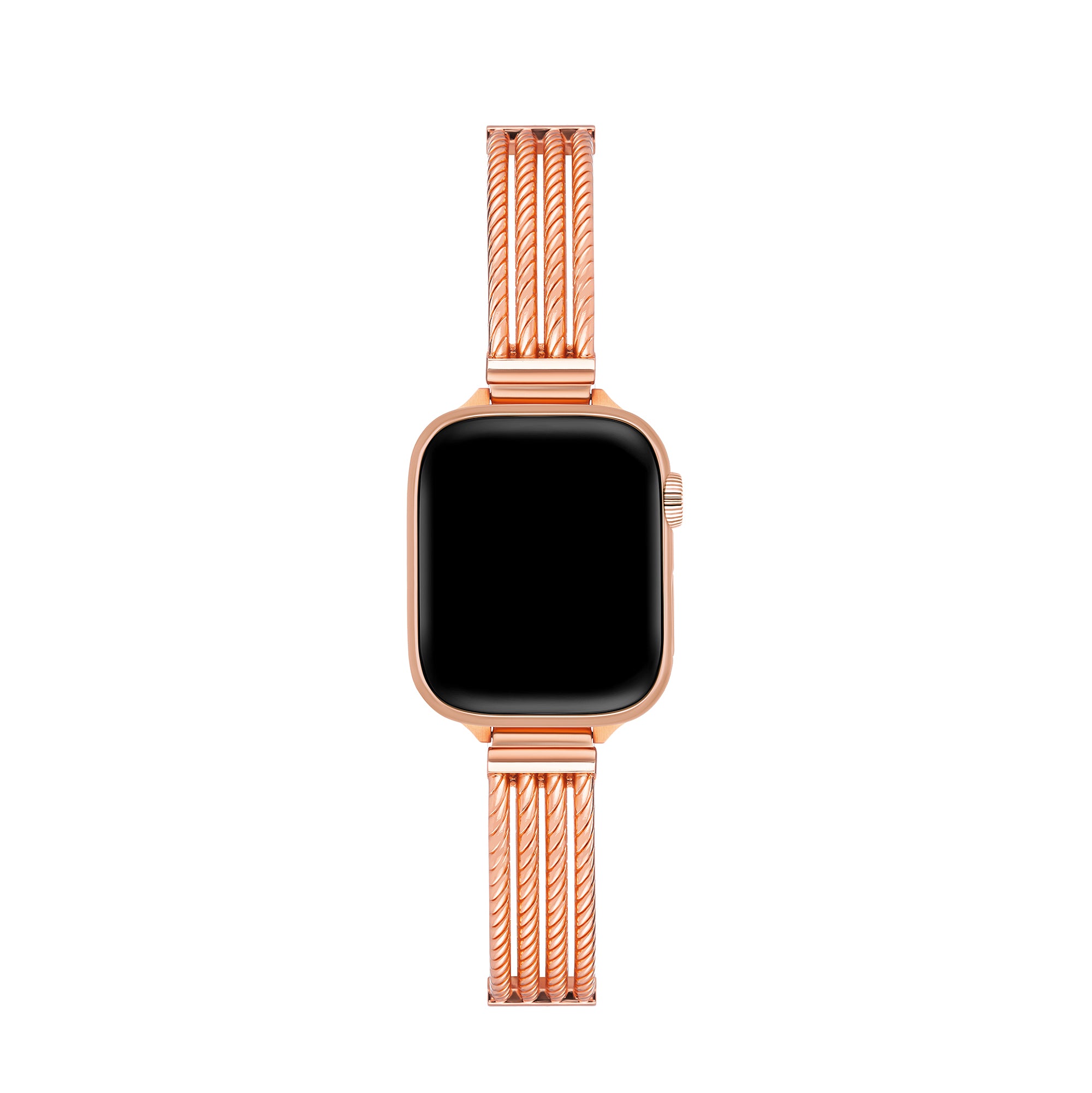 سوار ساعة معدني منحوت لساعة Apple Watch