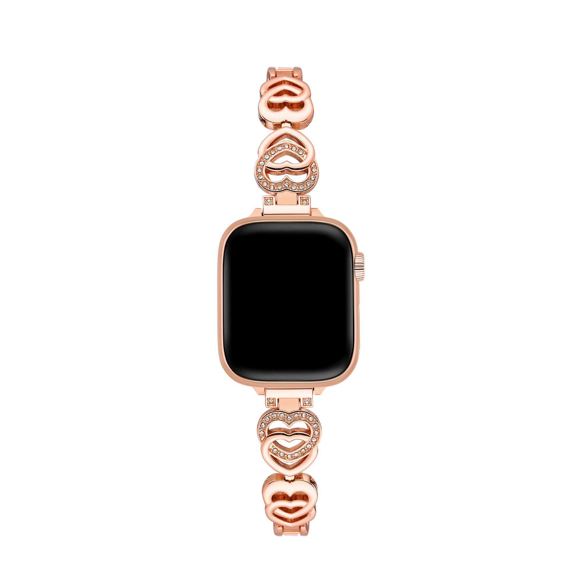 Twin Heart Metal Watch Band for Apple Watch