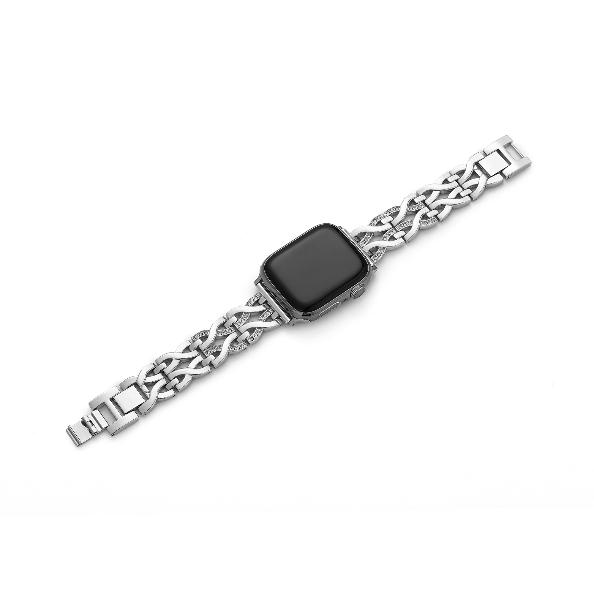 Double Twist Metal Watch Band for Apple Watch