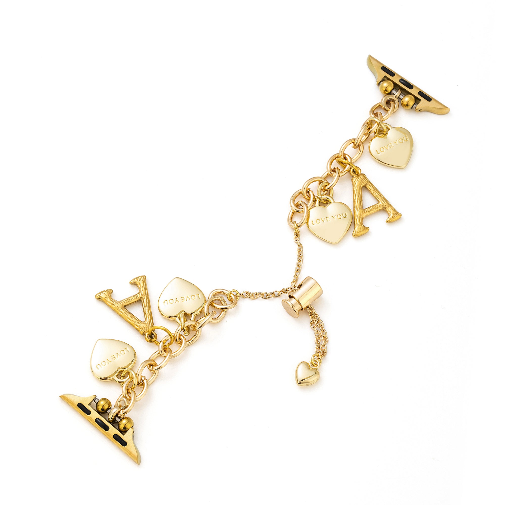 Love Letter Pendant Metal Watch Band for Galaxy