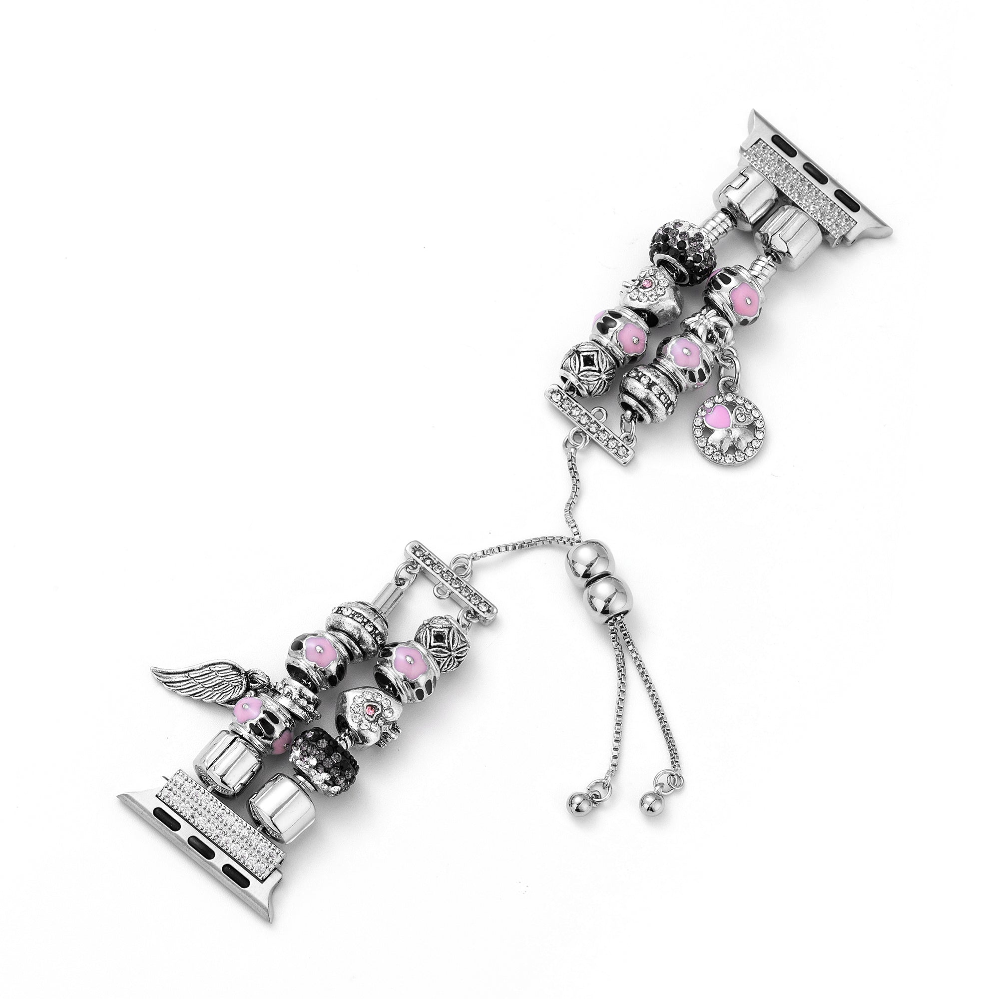 سوار ساعة CharmMix المزين بالخرز