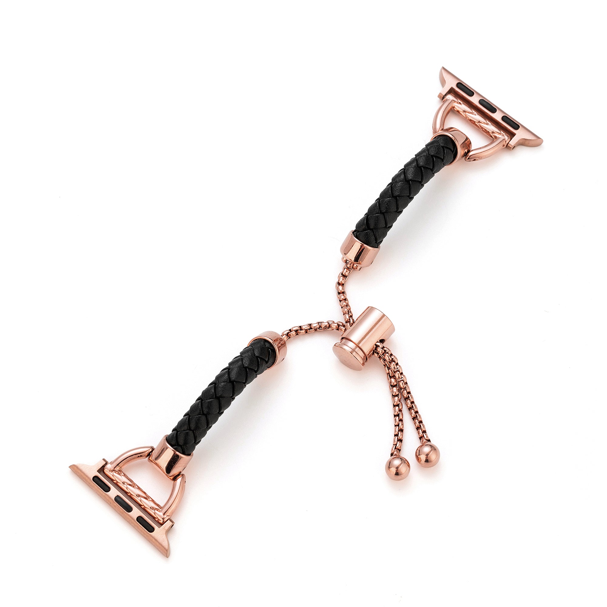 Geflochtenes Vakuumbeschichtetes Uhrenarmband für Apple Watch