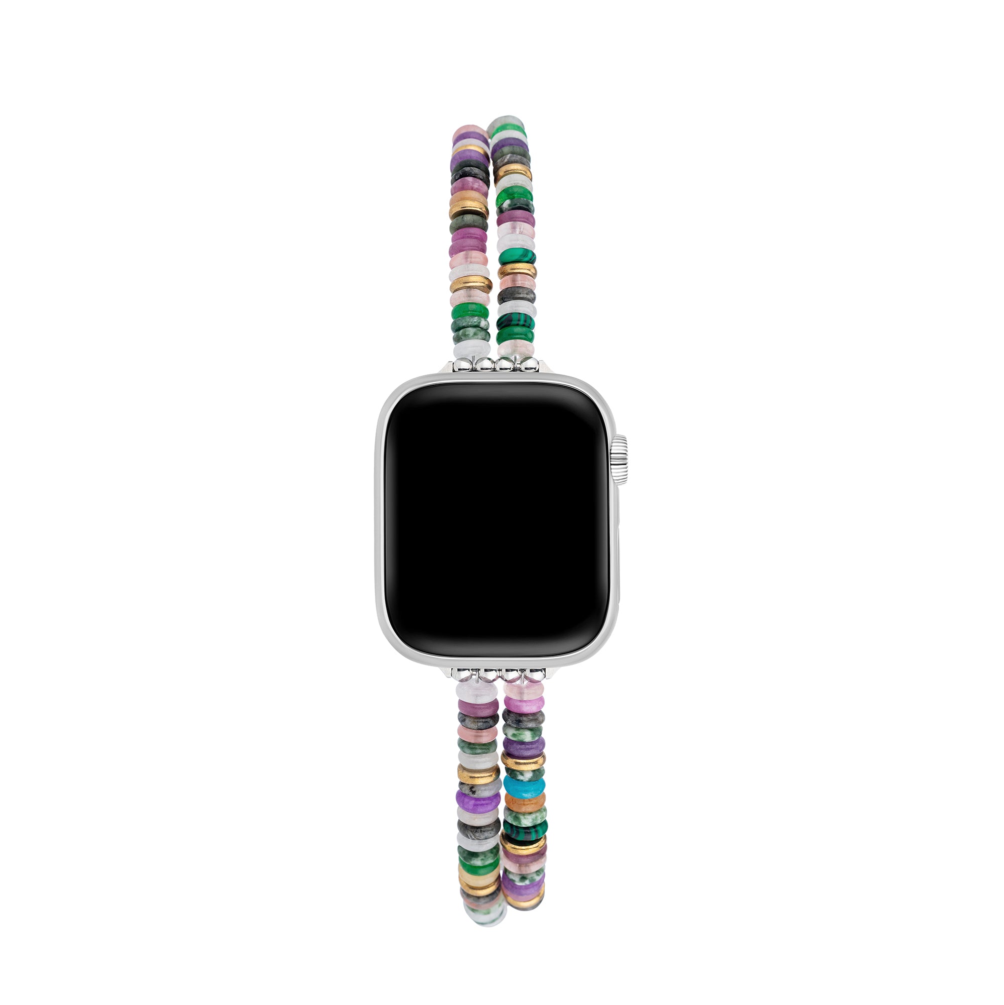 Rainbow Natural Stone Watch Band for Galaxy