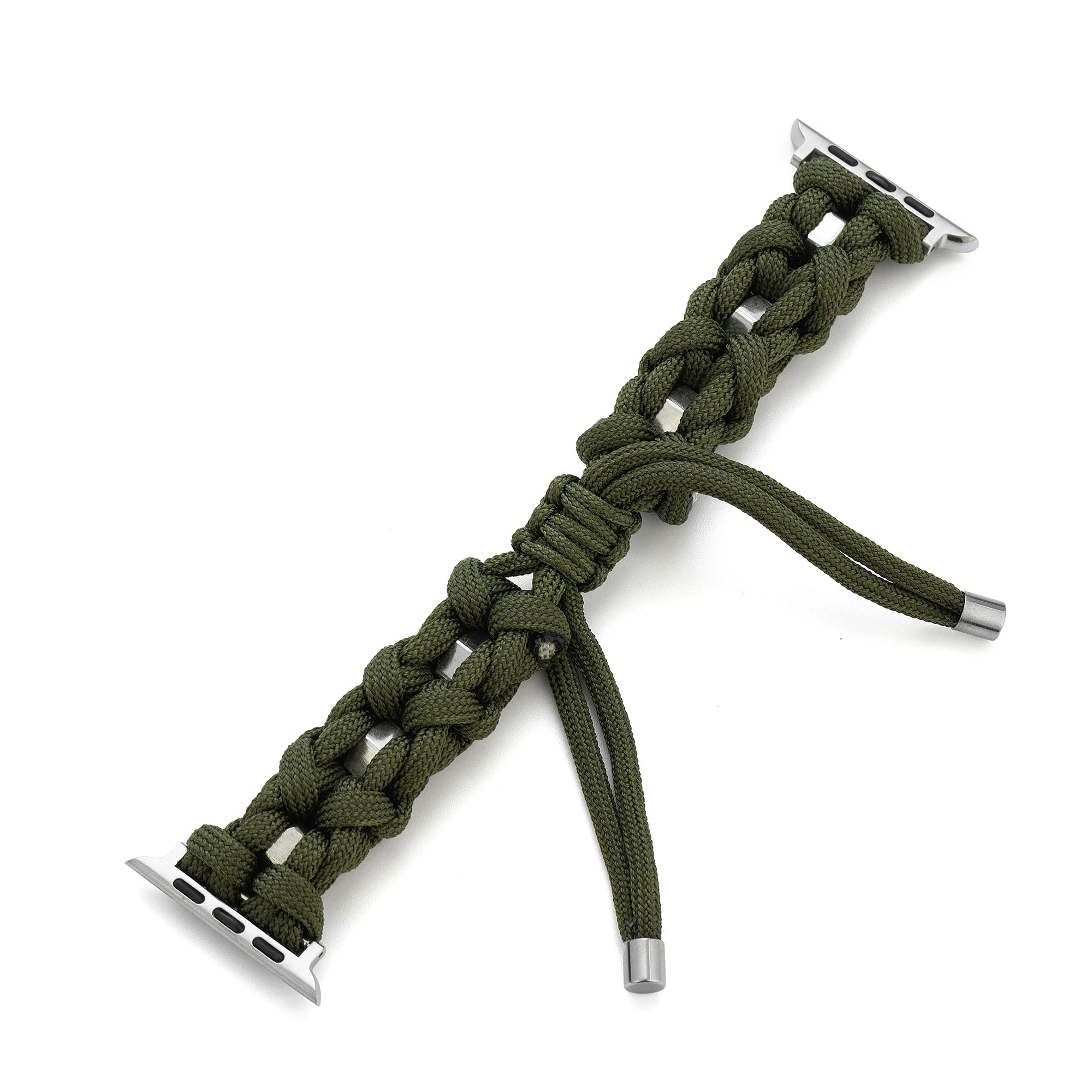 Apple Watch用ユニセックス編み込みナイロンウォッチバンド