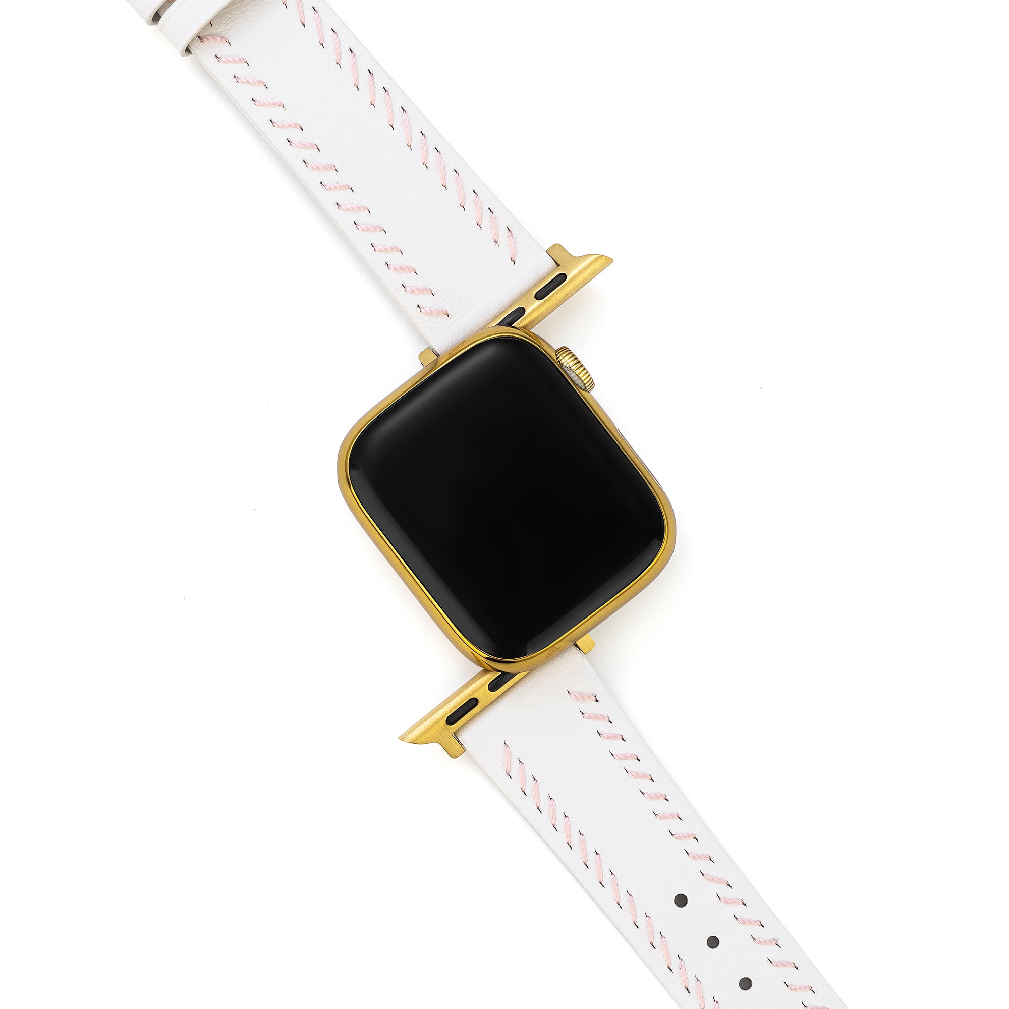 Unisex Stitching Leather Watch Band for Apple Watch