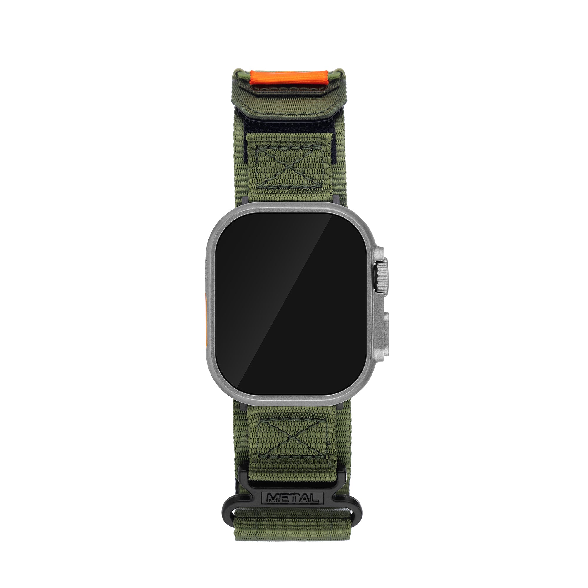 メンズ タクティカルナイロンウォッチバンド(Apple Watch用)