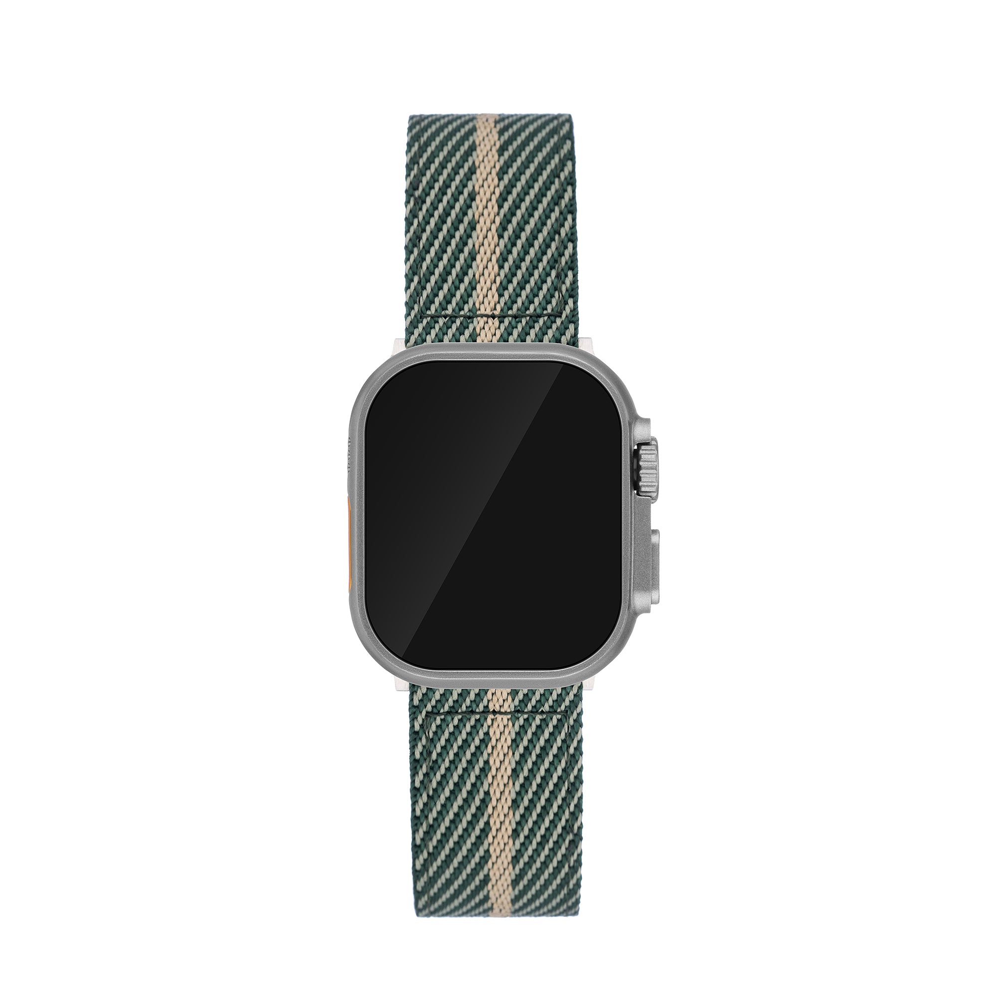 سوار ساعة مخطط للجنسين لساعة Apple Watch