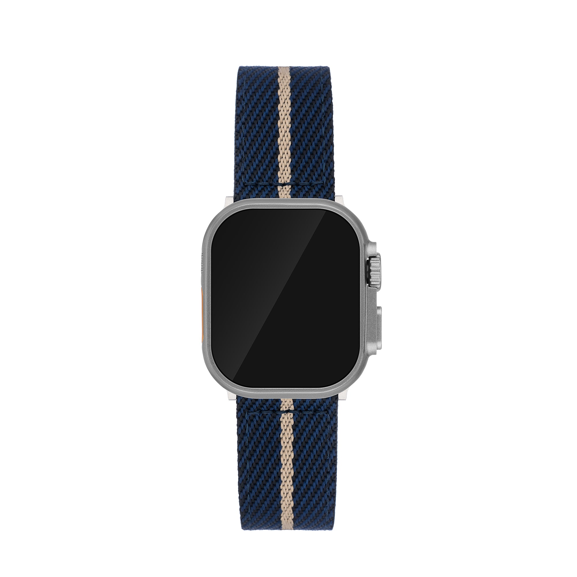 سوار ساعة مخطط للجنسين لساعة Apple Watch