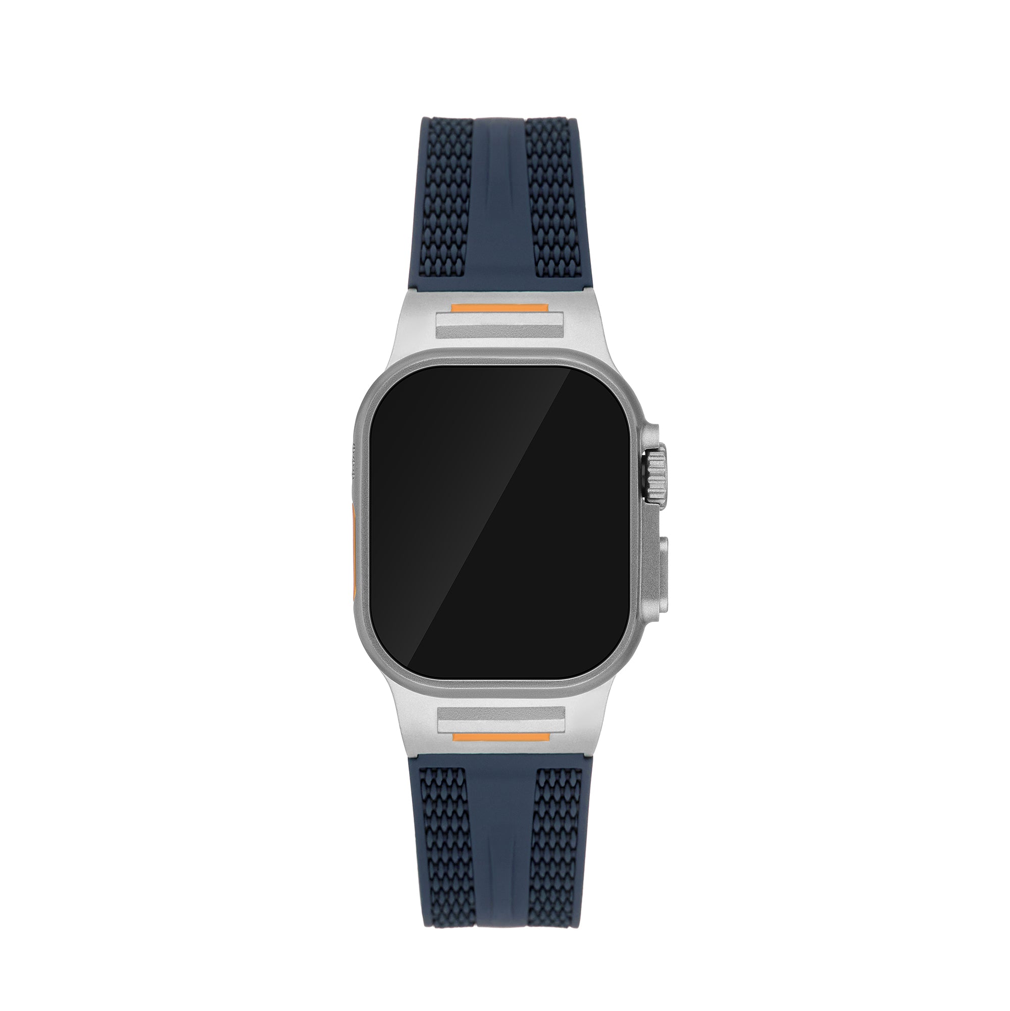 メンズテクスチャードシリコンウォッチバンド