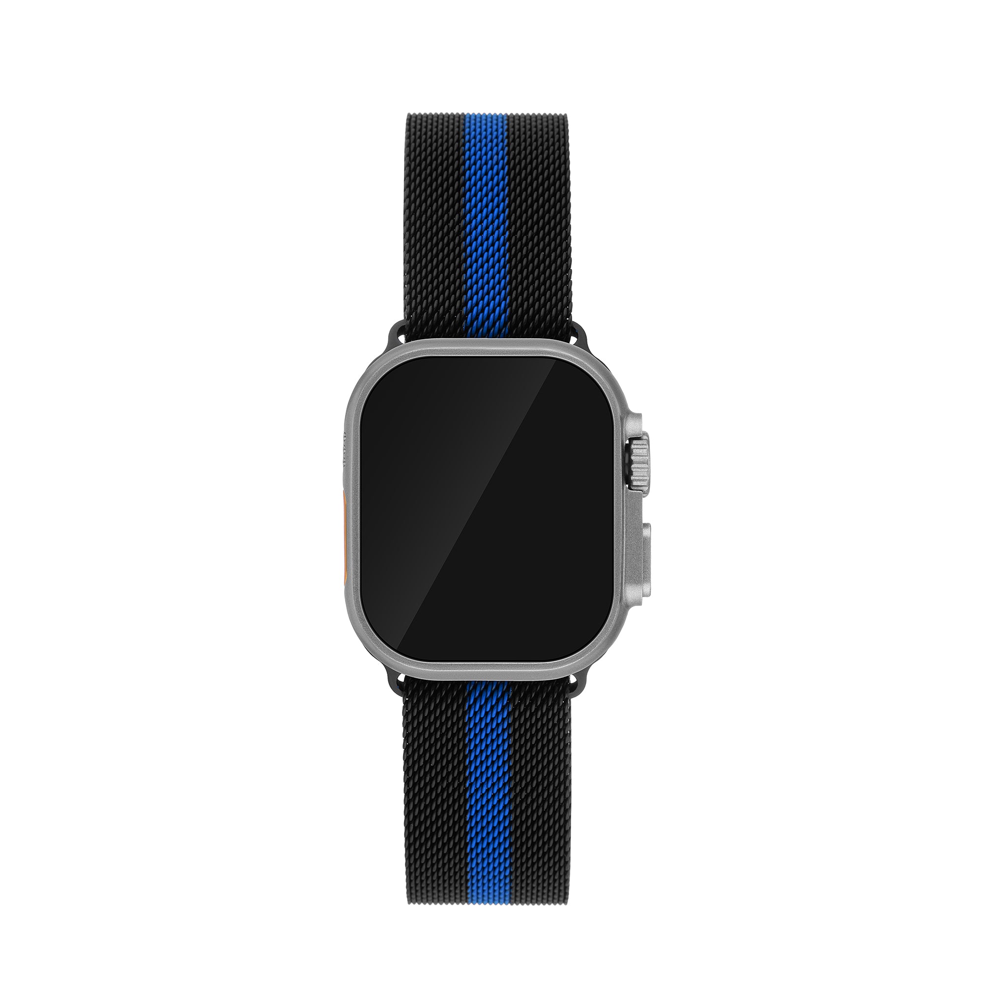 ユニセックス コントラストメッシュウォッチバンド