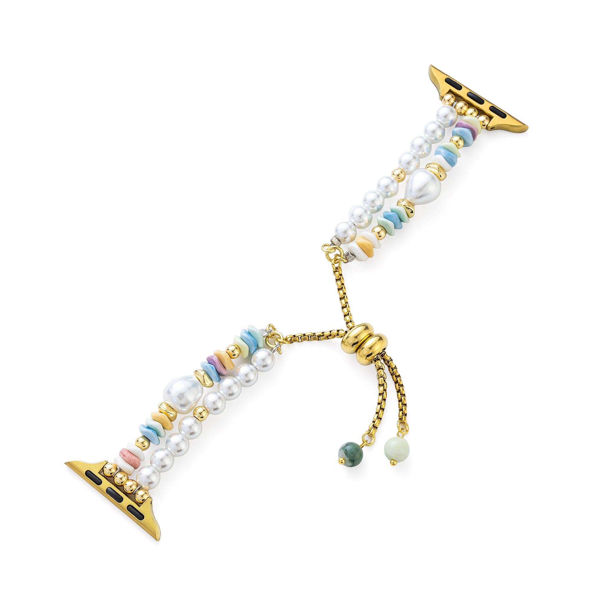 Women's Double-Strand Pearl Watch Band for Apple Watch