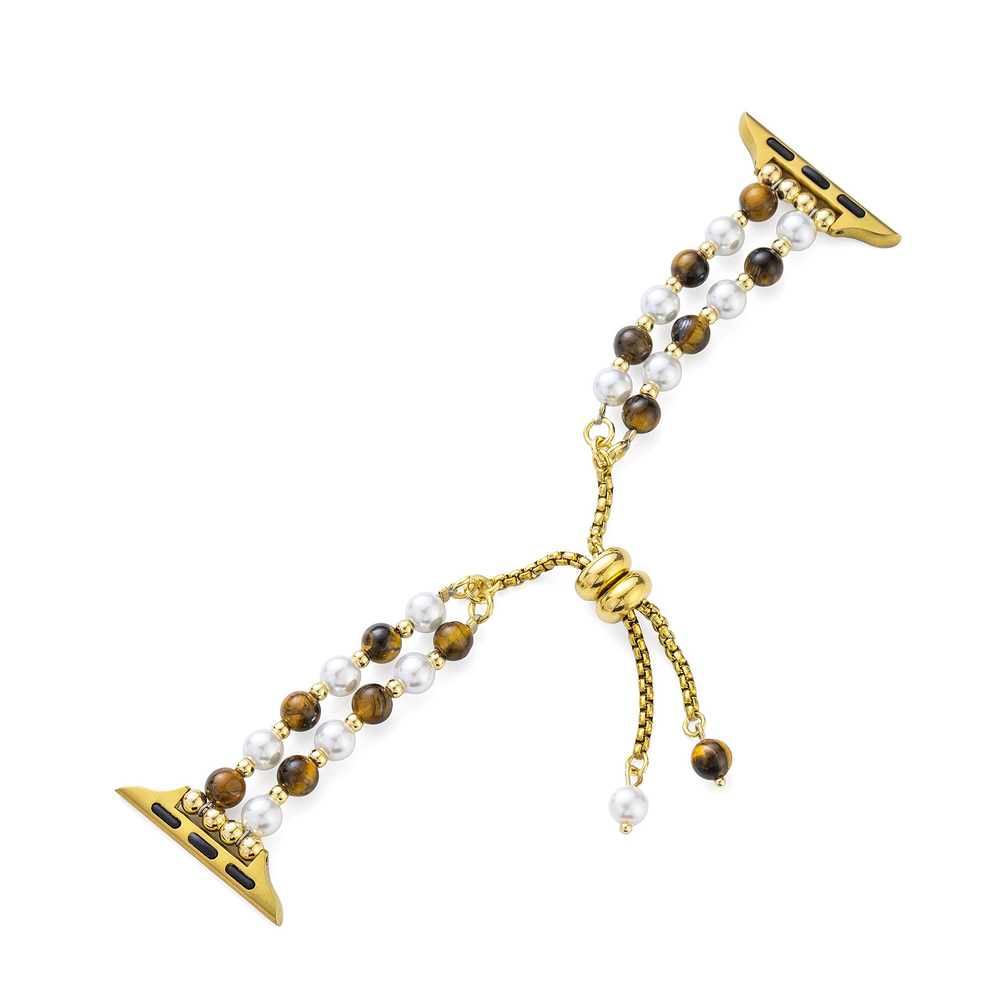 Women's Pearl-Stone Beaded Watch Band for Apple Watch