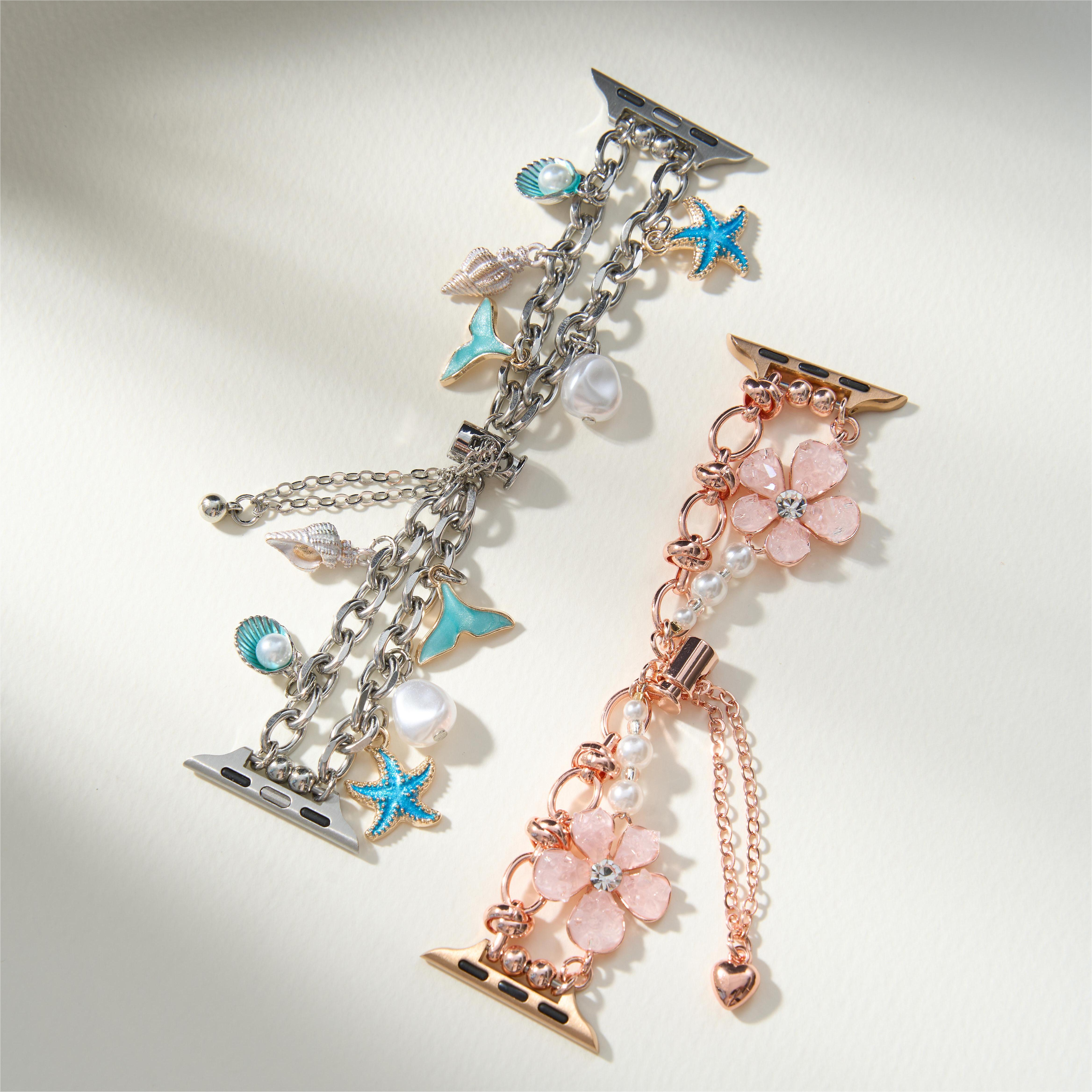 Quartz Floral Watch Band for Galaxy