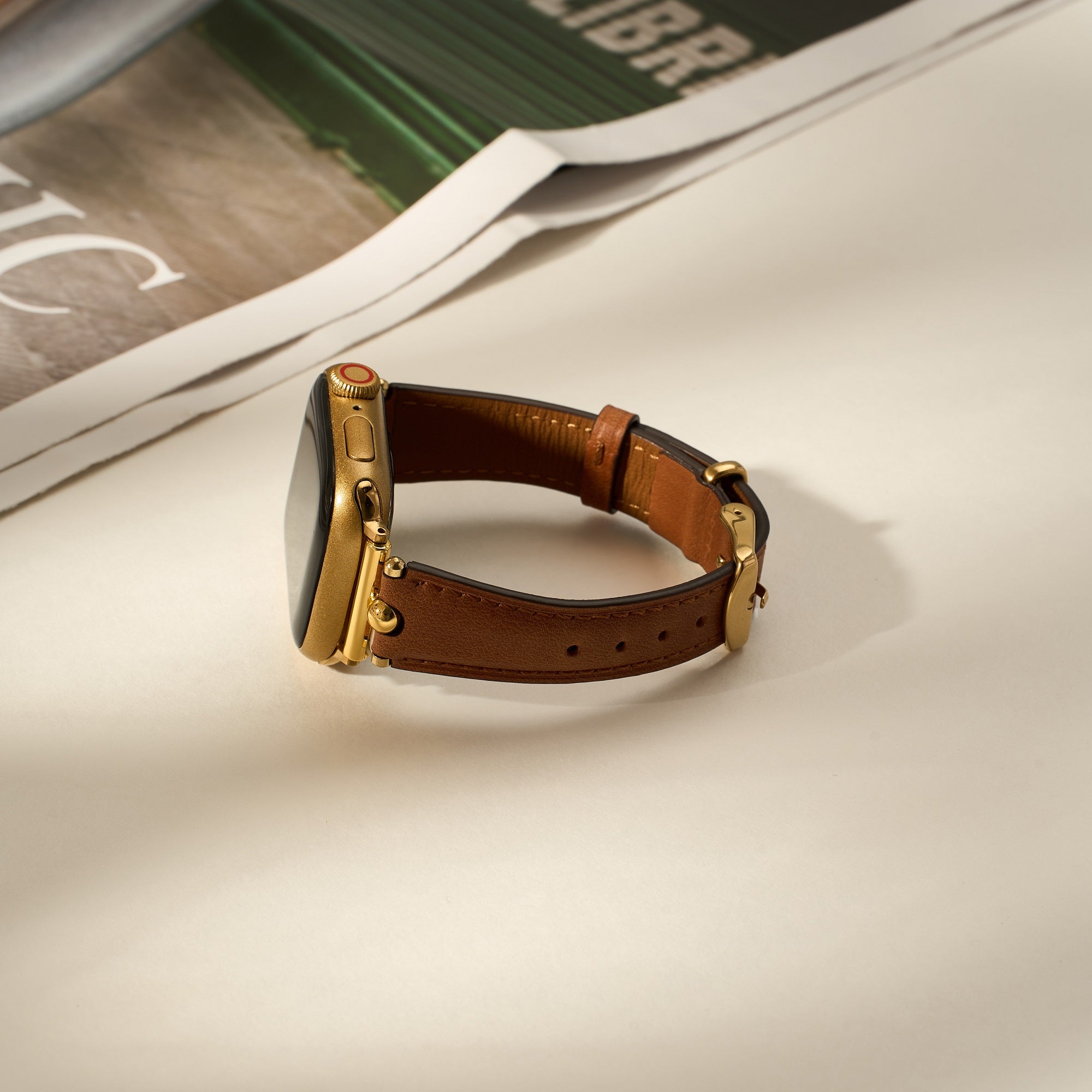 Timeless Genuine Leather Watch Band for Garmin