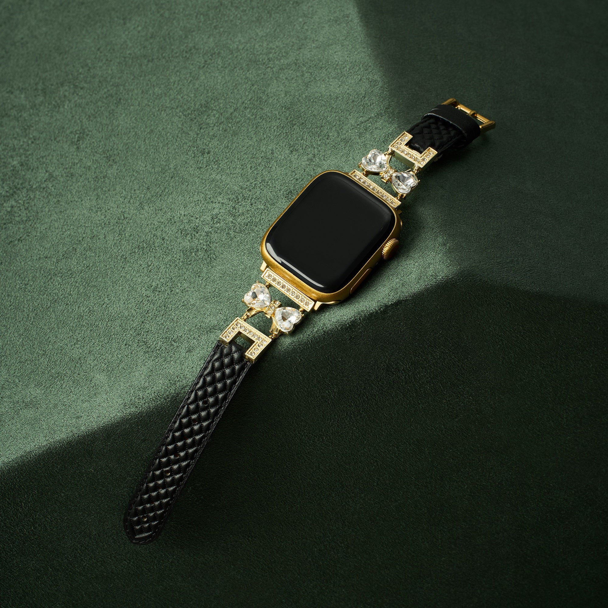 Apple Watch用蝶結びレザーウォッチバンド