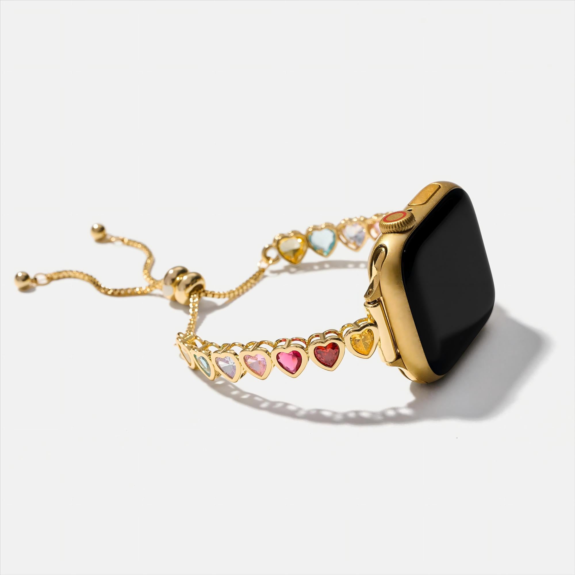 Rainbow Love 14金メッキ Apple Watch用ウォッチバンド