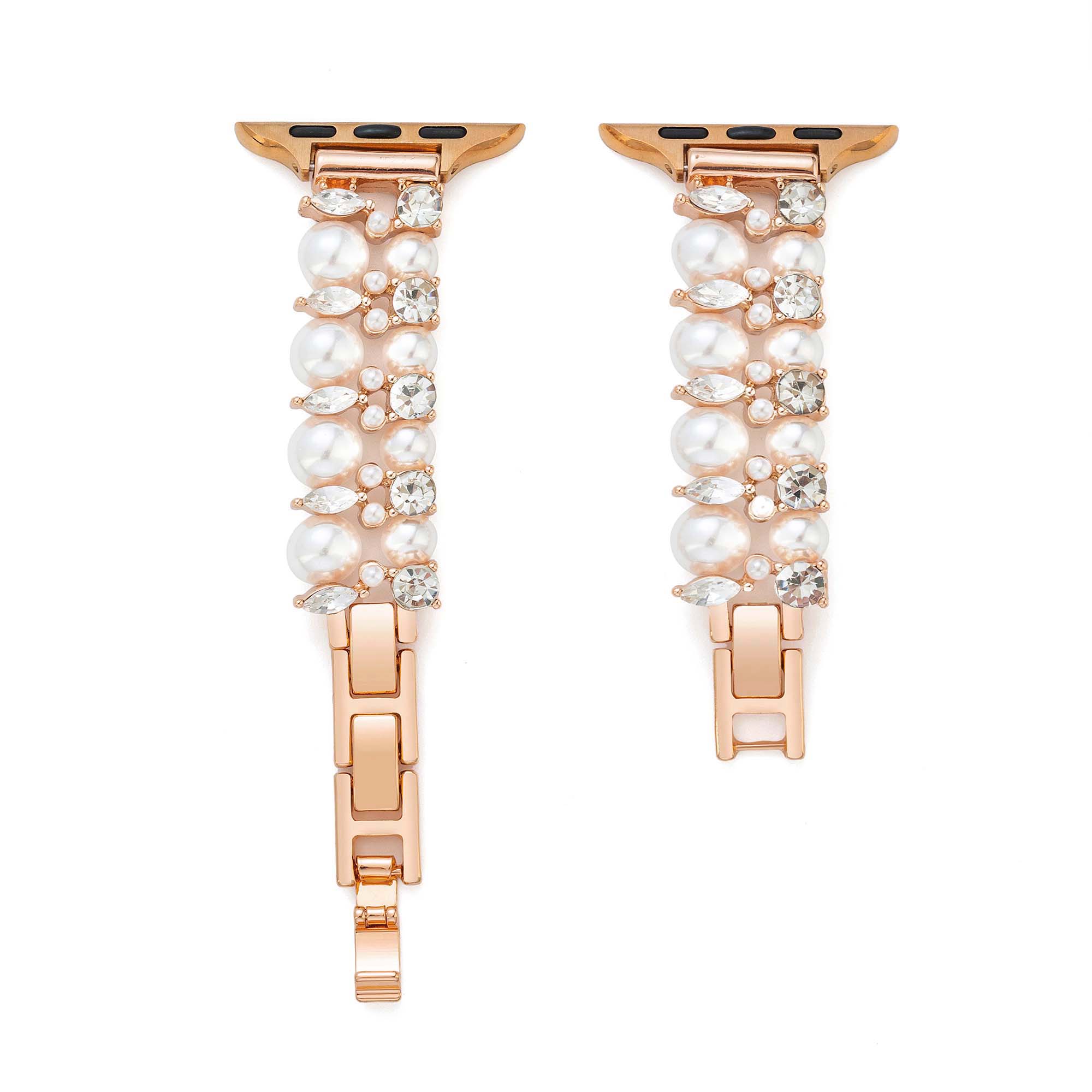 Women's Pearly Crystal Watch Band for Fitbit