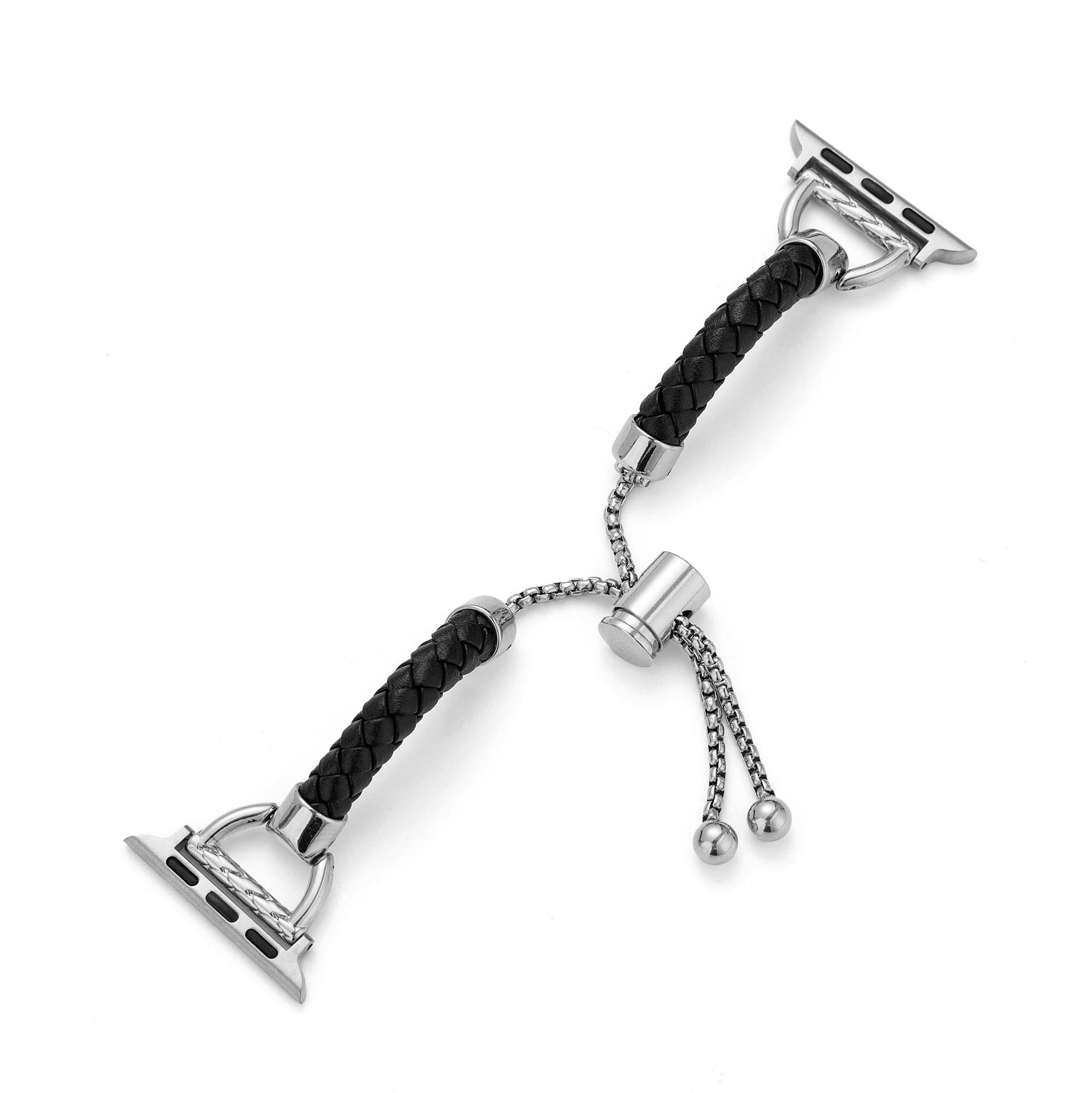 Geflochtenes Vakuumbeschichtetes Uhrenarmband für Apple Watch