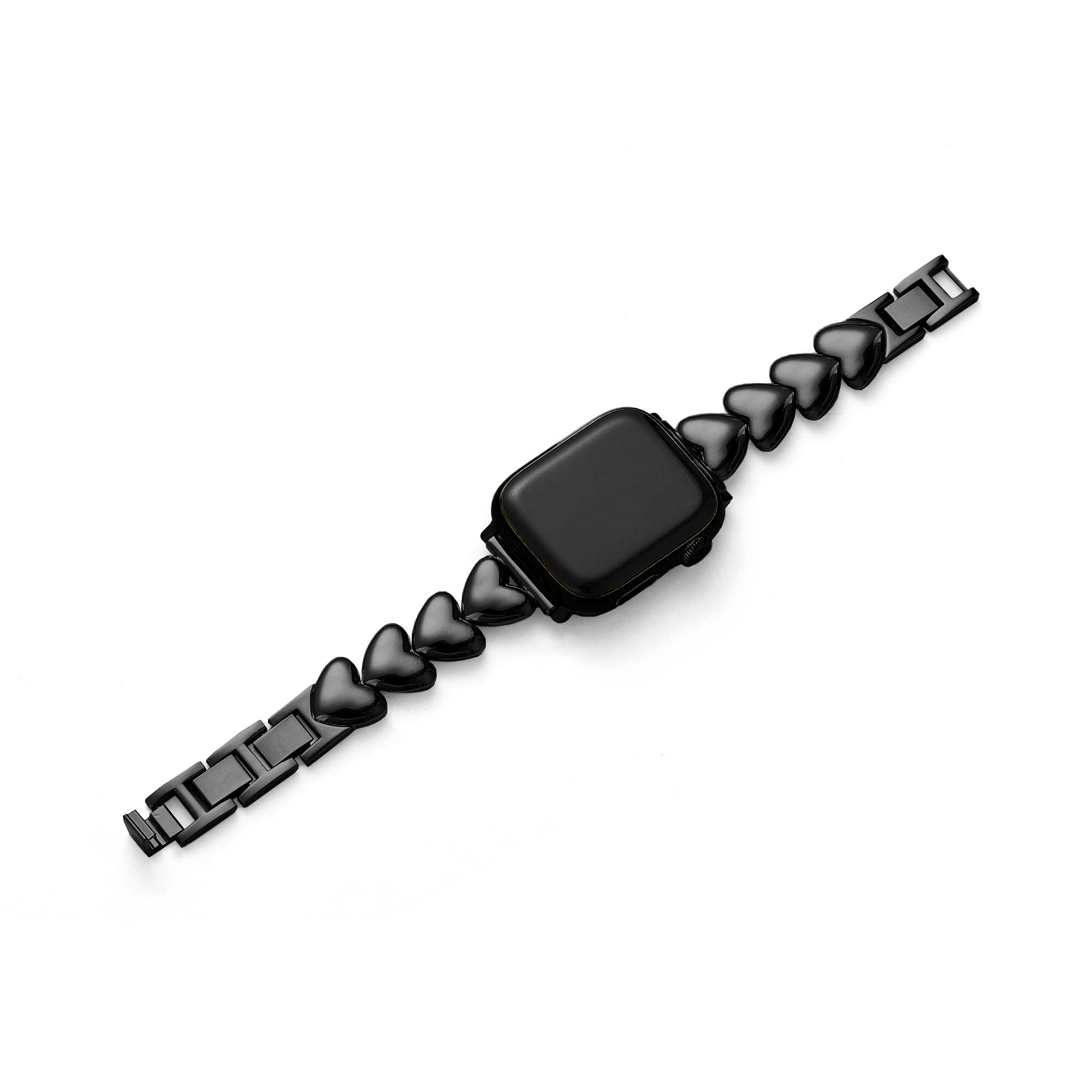 Apple Watch用ポリッシュラブメタルウォッチバンド